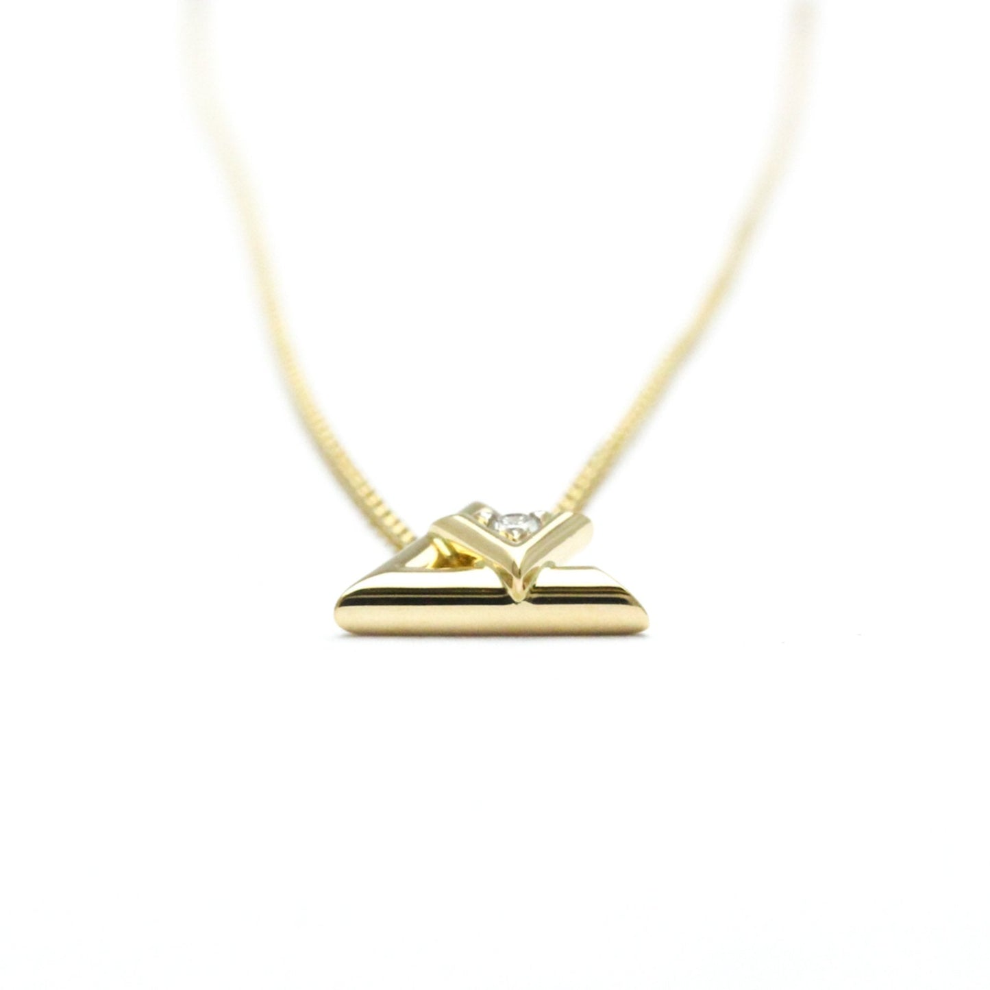 Louis Vuitton Lv Volt One Gold Yellow Gold Necklace Jewelry
