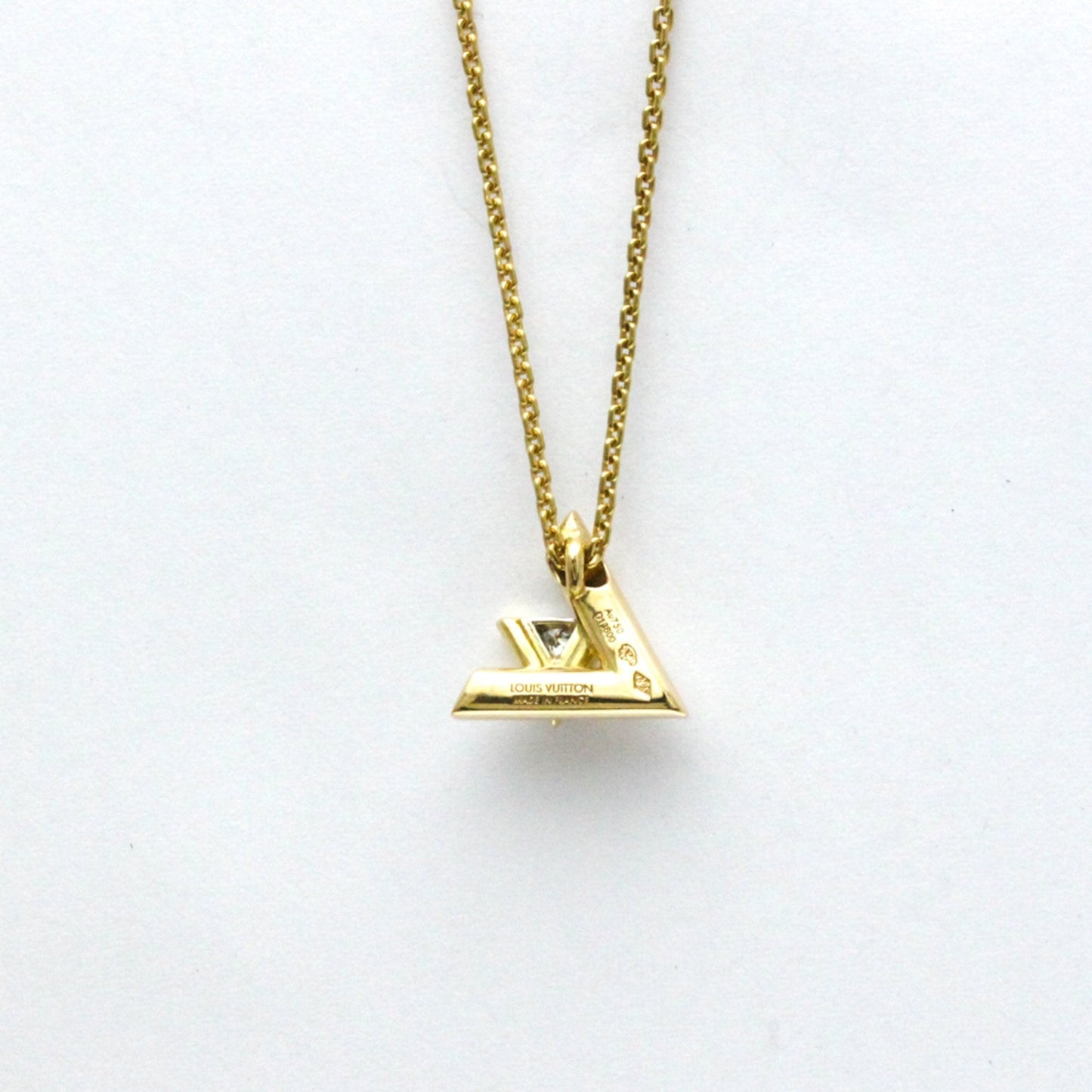 Louis Vuitton Lv Volt One Gold Yellow Gold Necklace Jewelry