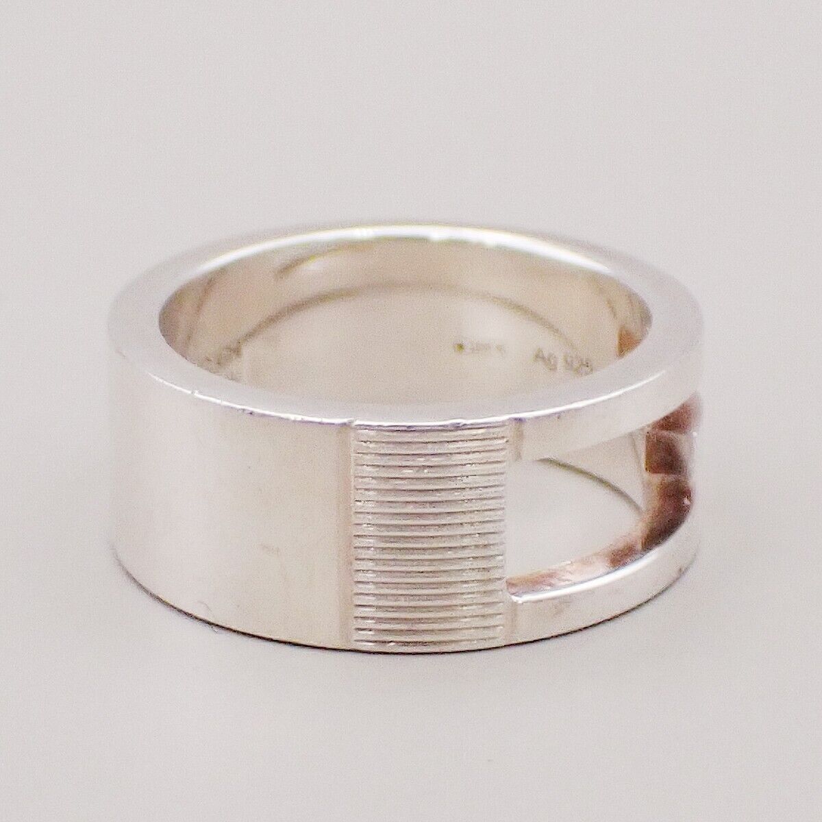 Gucci Logo Silver Silver Bracelet Jewelry