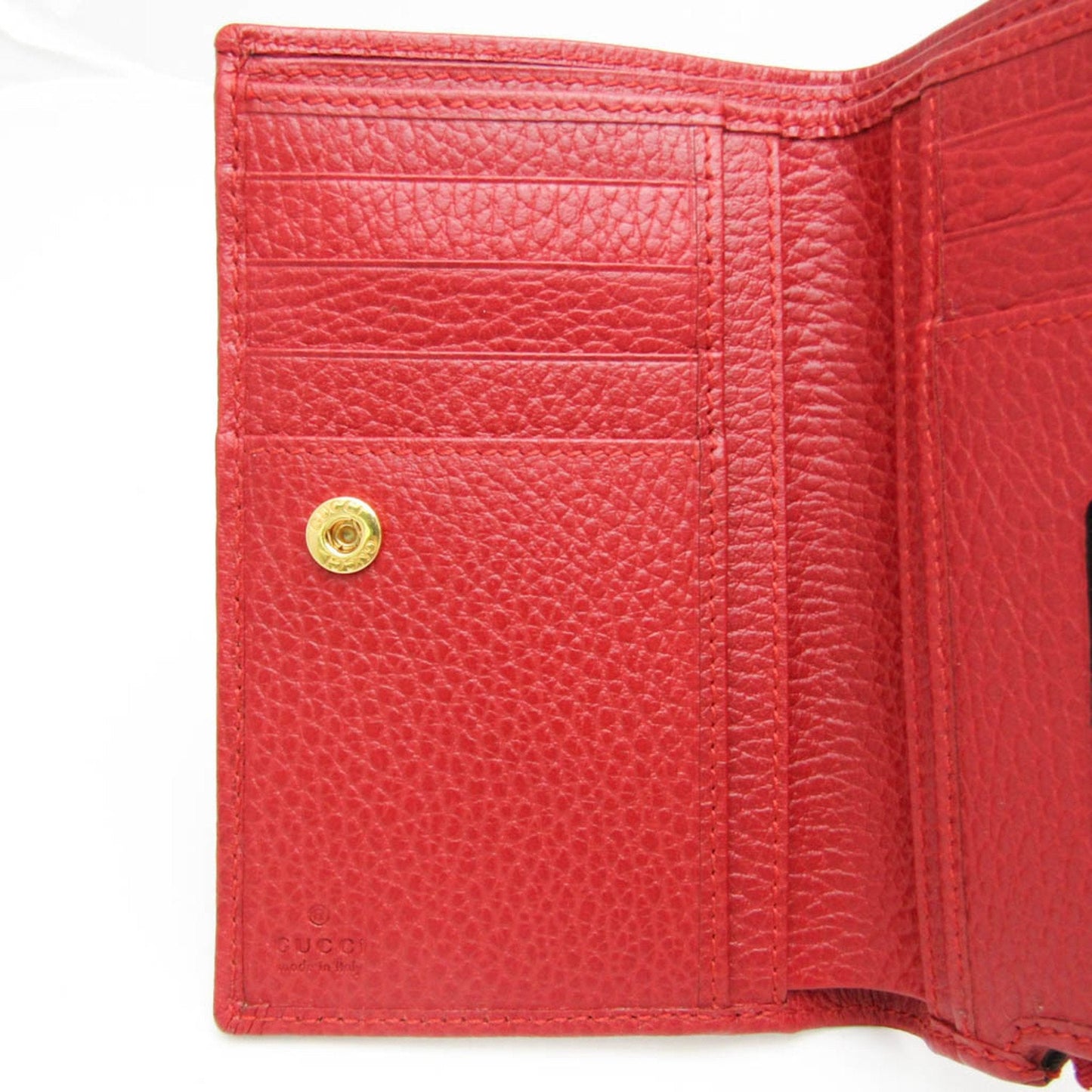 Gucci Marmont Red Leather Wallet