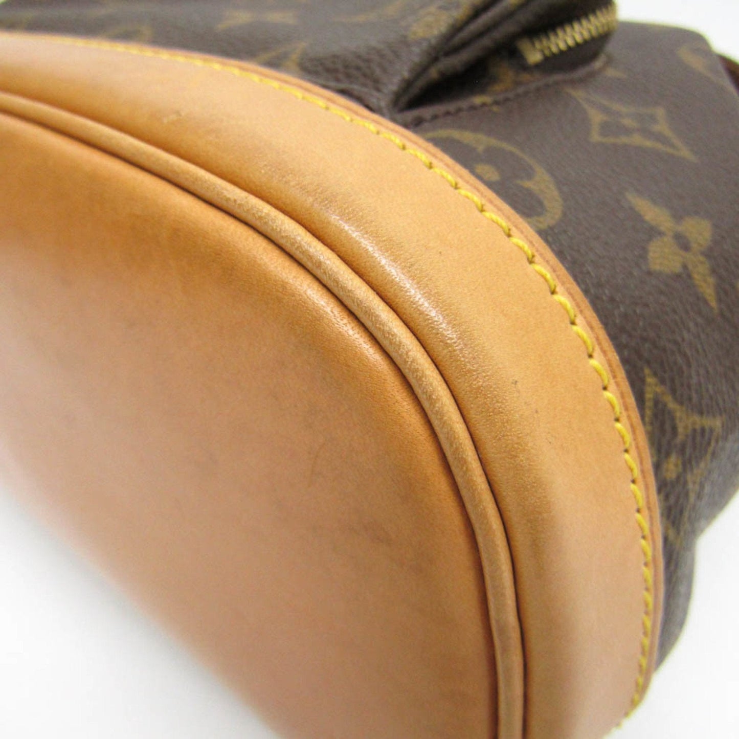 Louis Vuitton Brown Canvas Backpack Bag