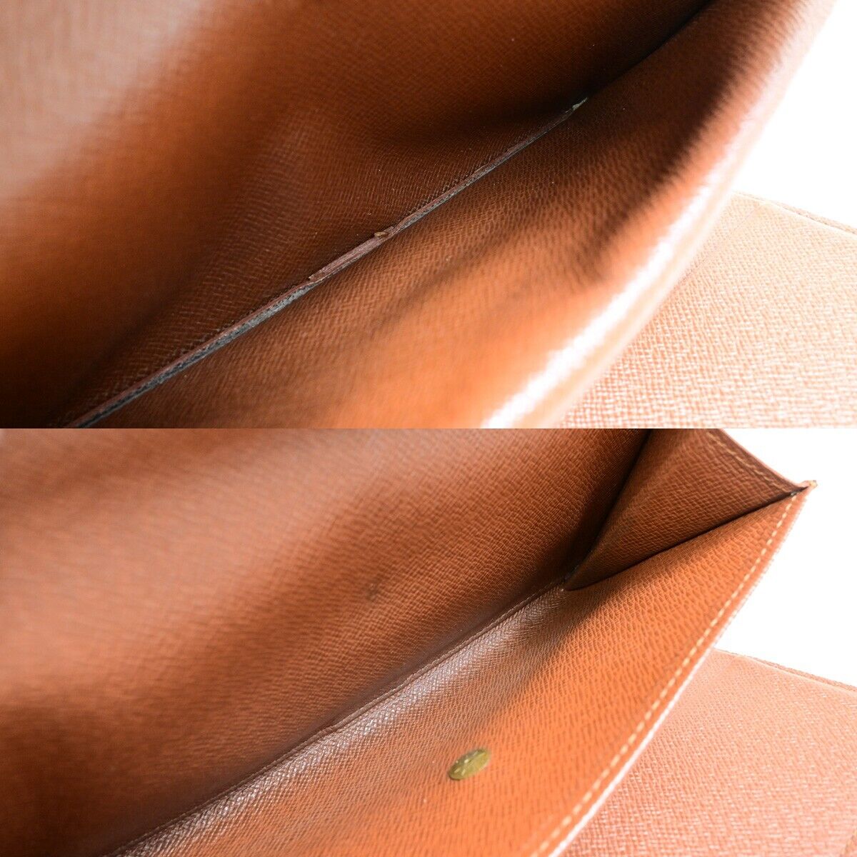 Louis Vuitton Trésor Brown Canvas Wallet