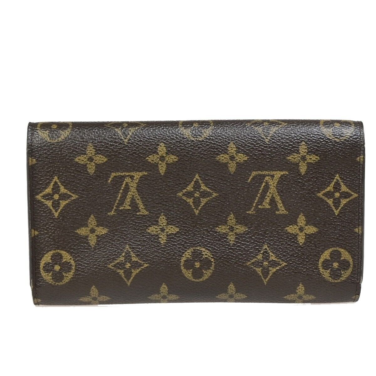 Louis Vuitton Trésor Brown Canvas Wallet