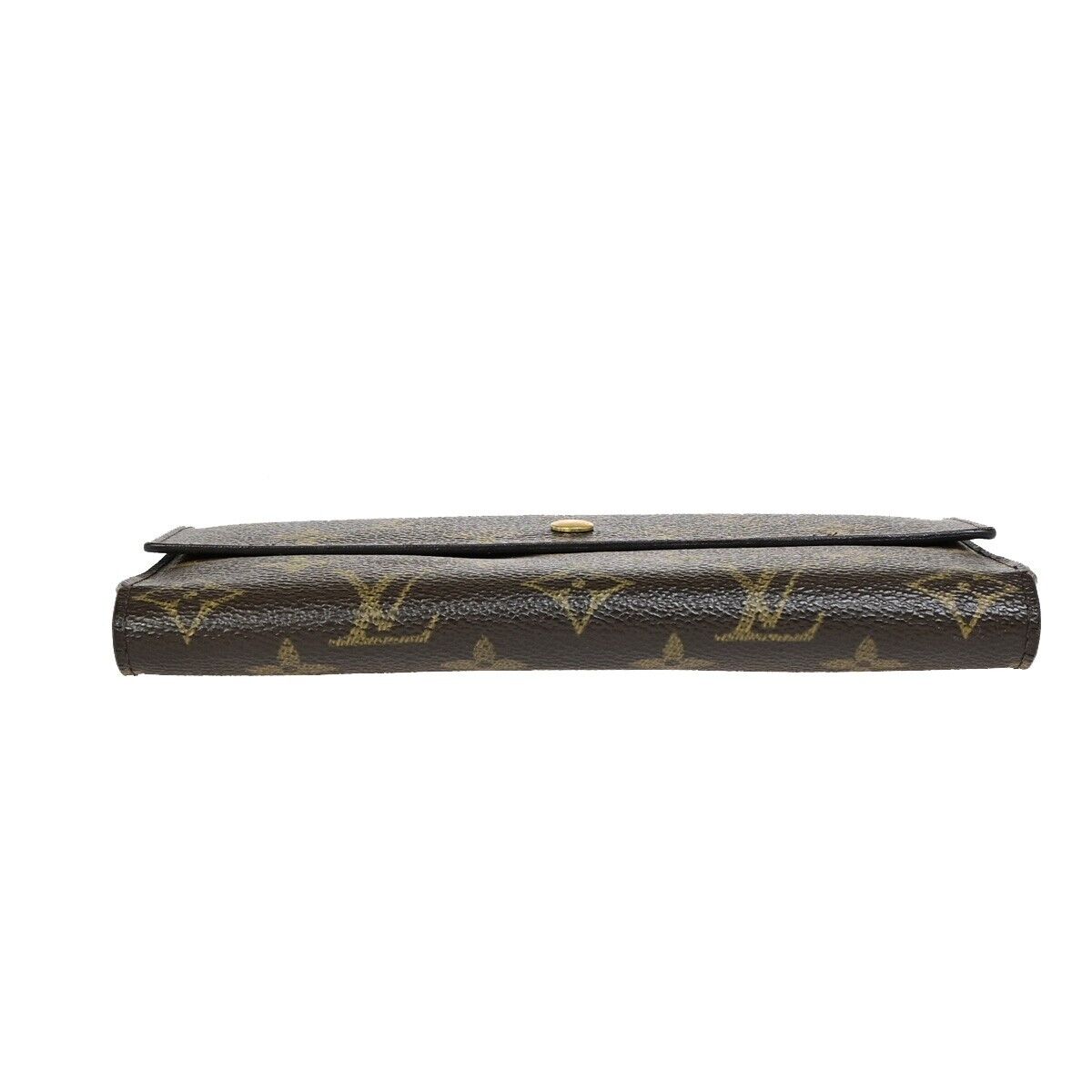Louis Vuitton Trésor Brown Canvas Wallet