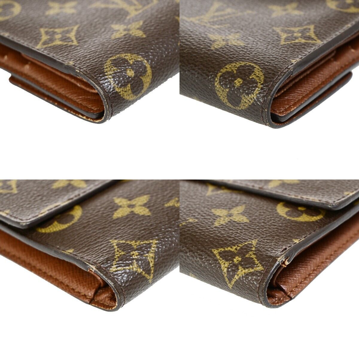 Louis Vuitton Trésor Brown Canvas Wallet