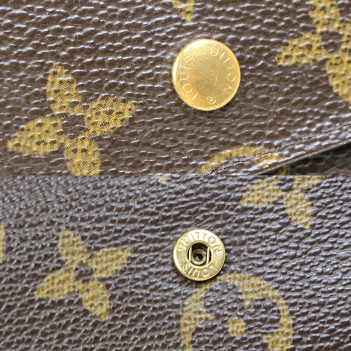 Louis Vuitton Trésor Brown Canvas Wallet