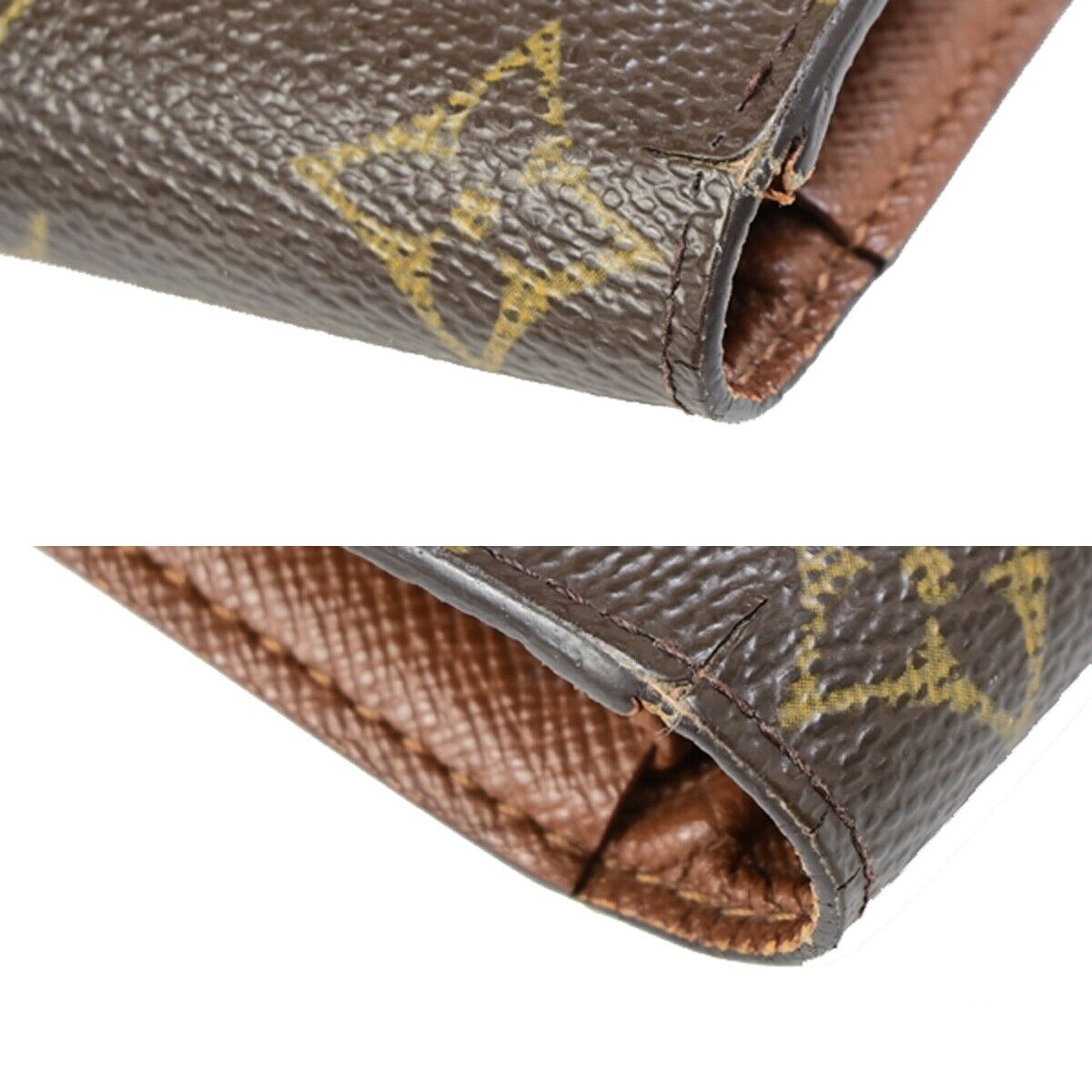 Louis Vuitton Trésor Brown Canvas Wallet