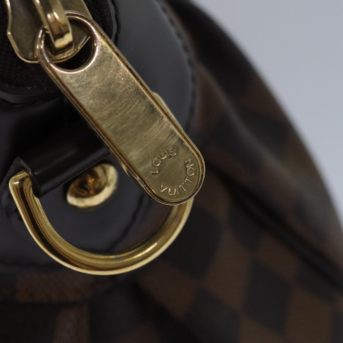 Louis Vuitton Trevi Brown Canvas Handbag