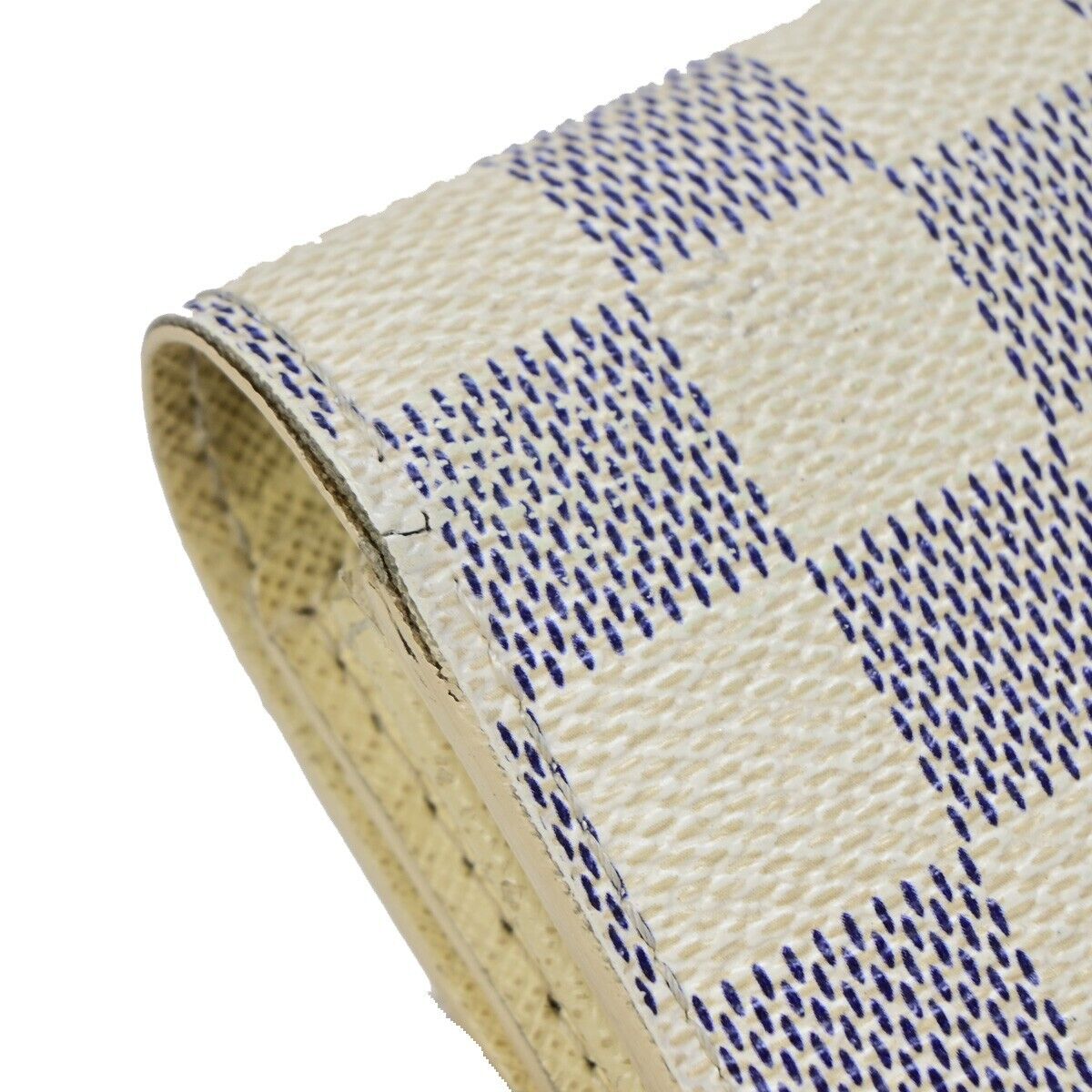 Louis Vuitton Portefeuille Sarah White White Gold Wallet