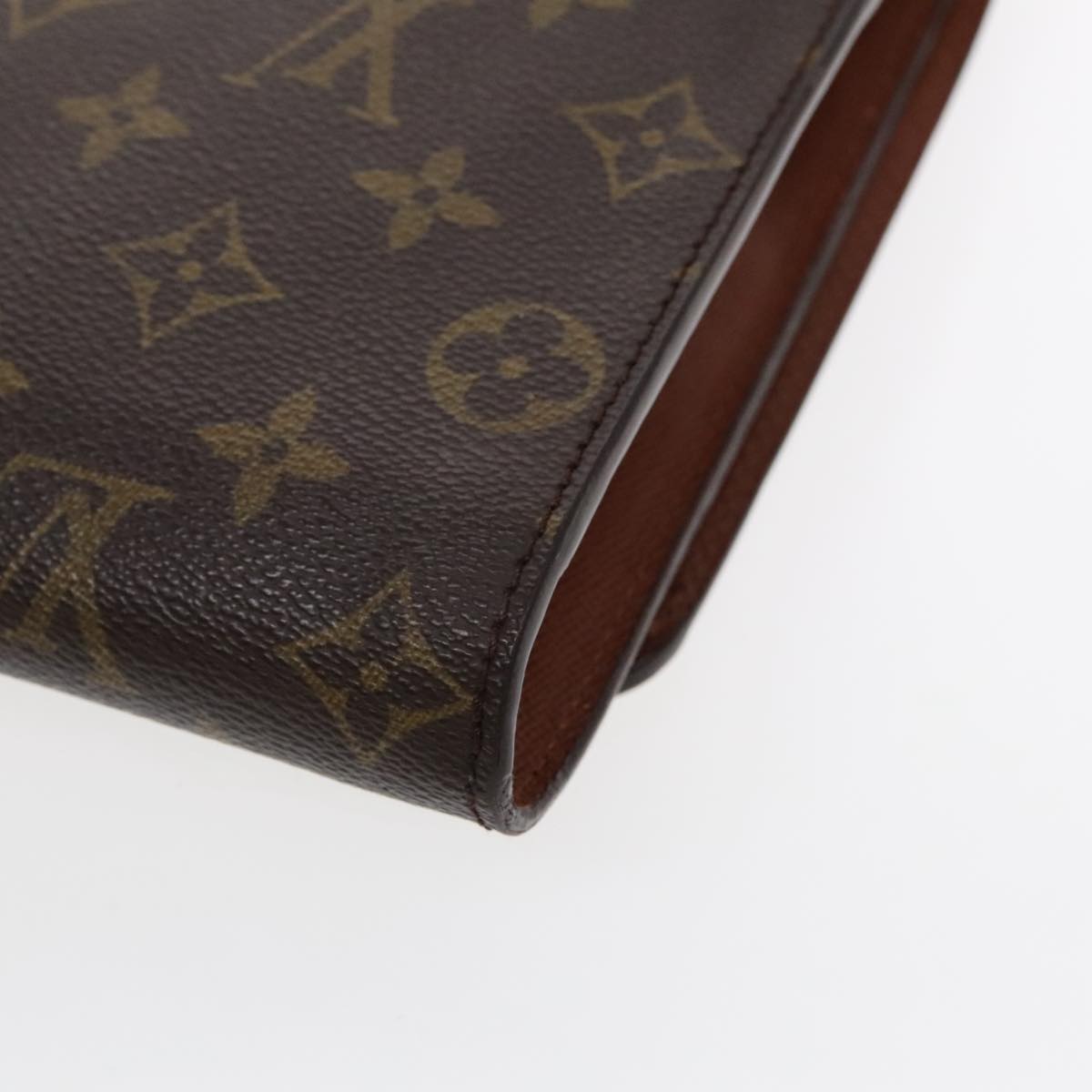 Louis Vuitton Bordeaux Brown Canvas Shoulder Bag