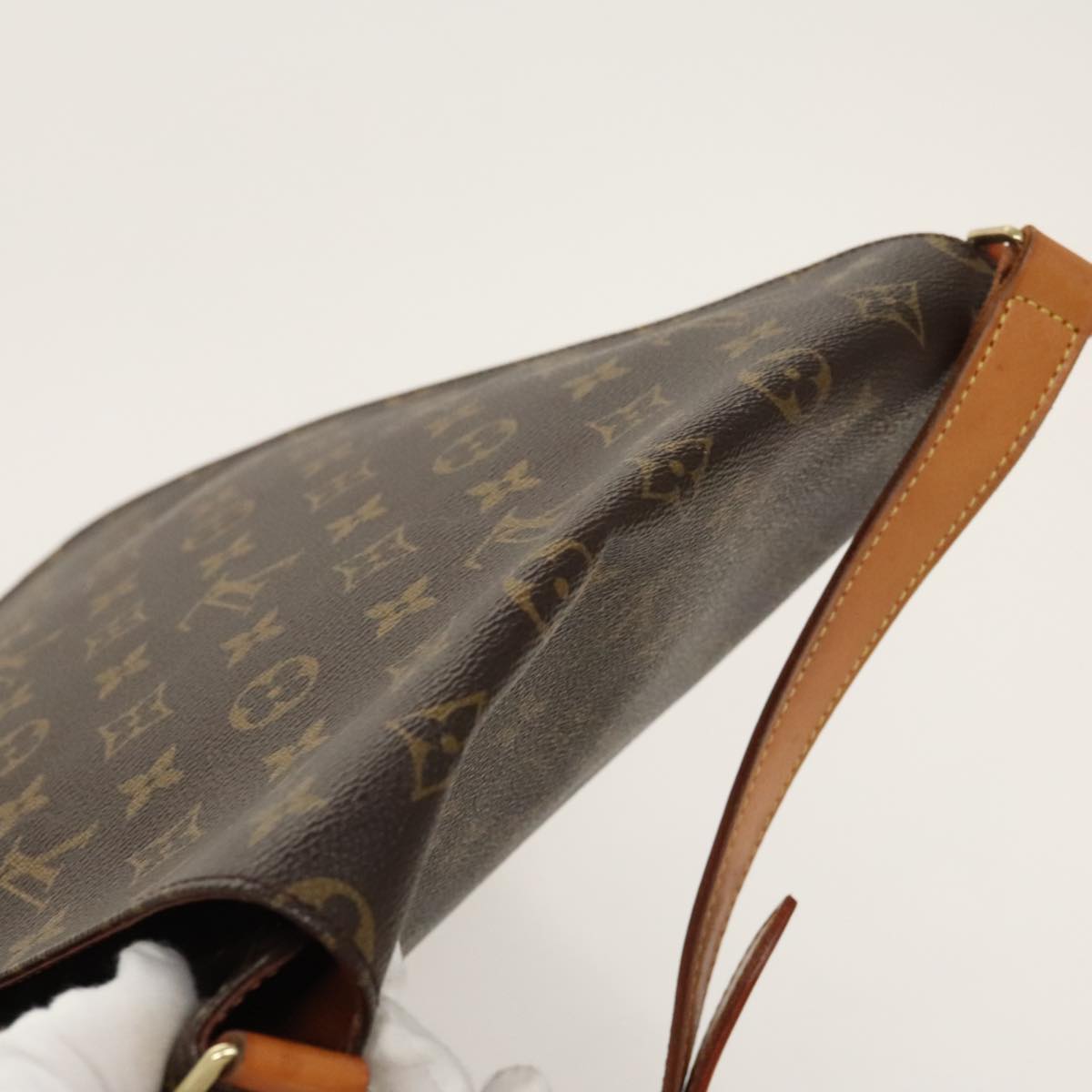 Louis Vuitton Musette Brown Canvas Shoulder Bag