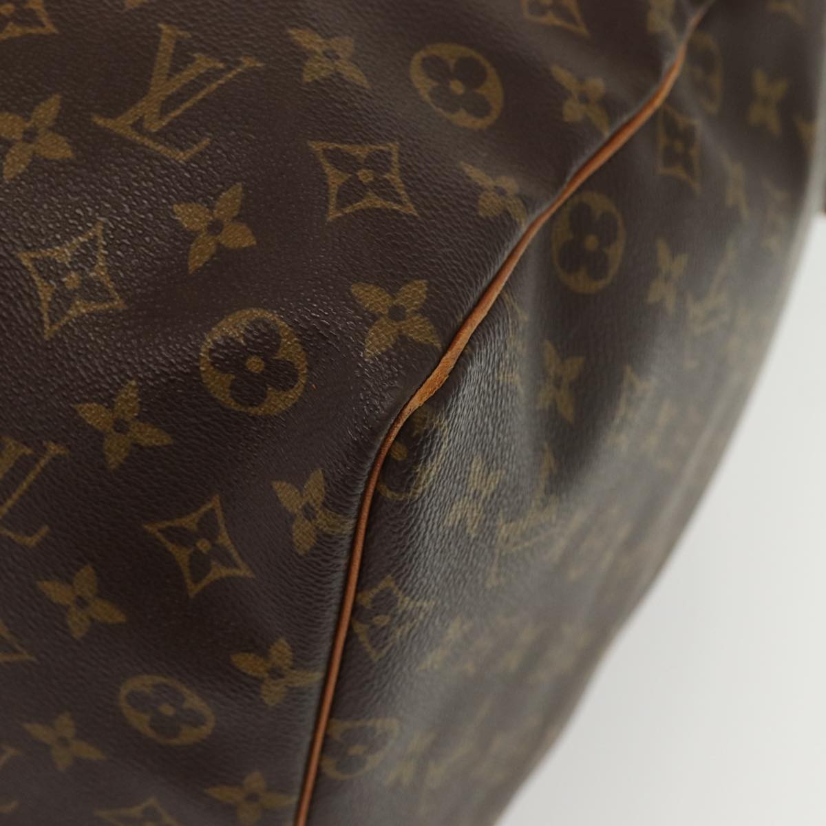 Louis Vuitton Keepall 60 Brown Canvas Travel Bag