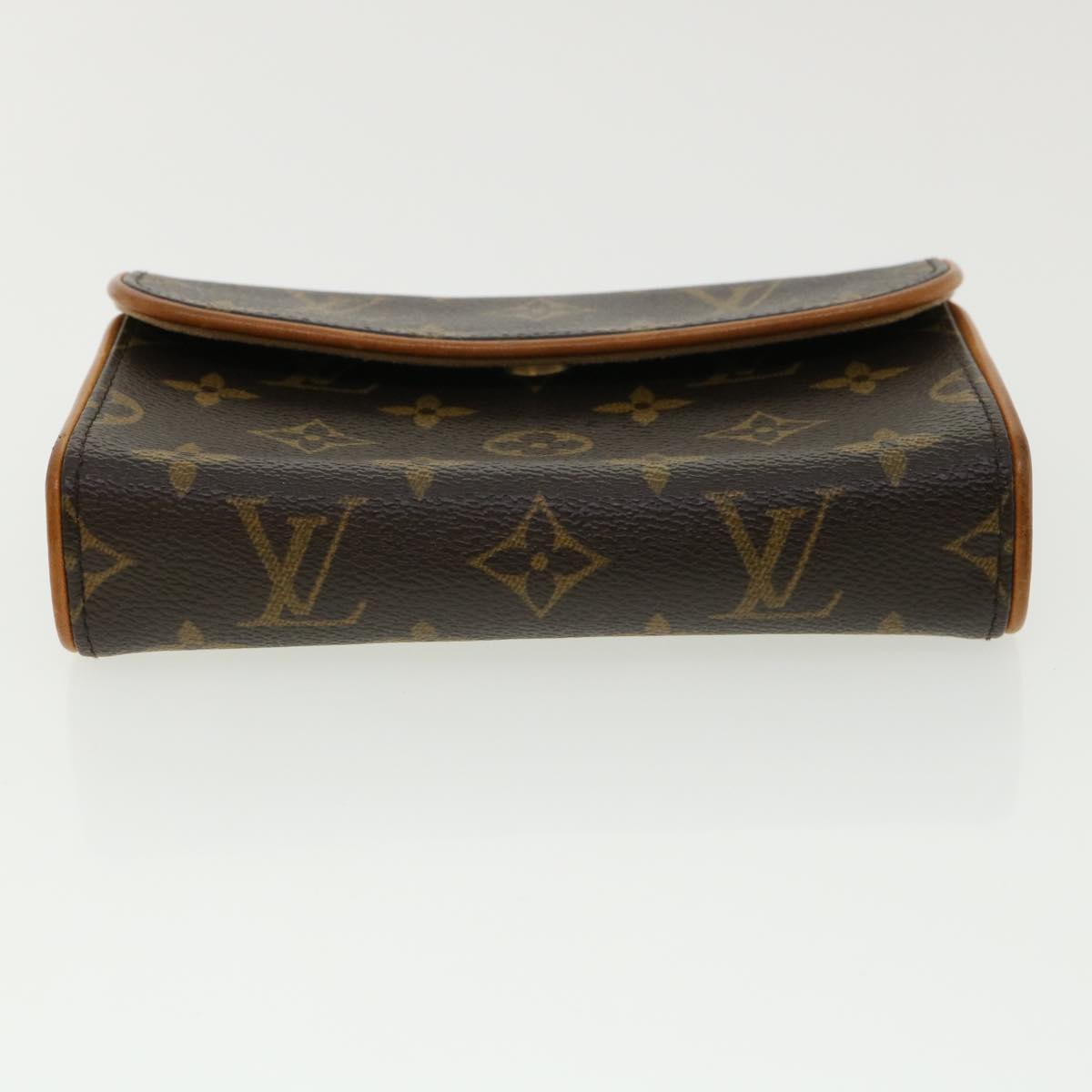 Louis Vuitton Pochette Florentine Brown Canvas Shoulder Bag