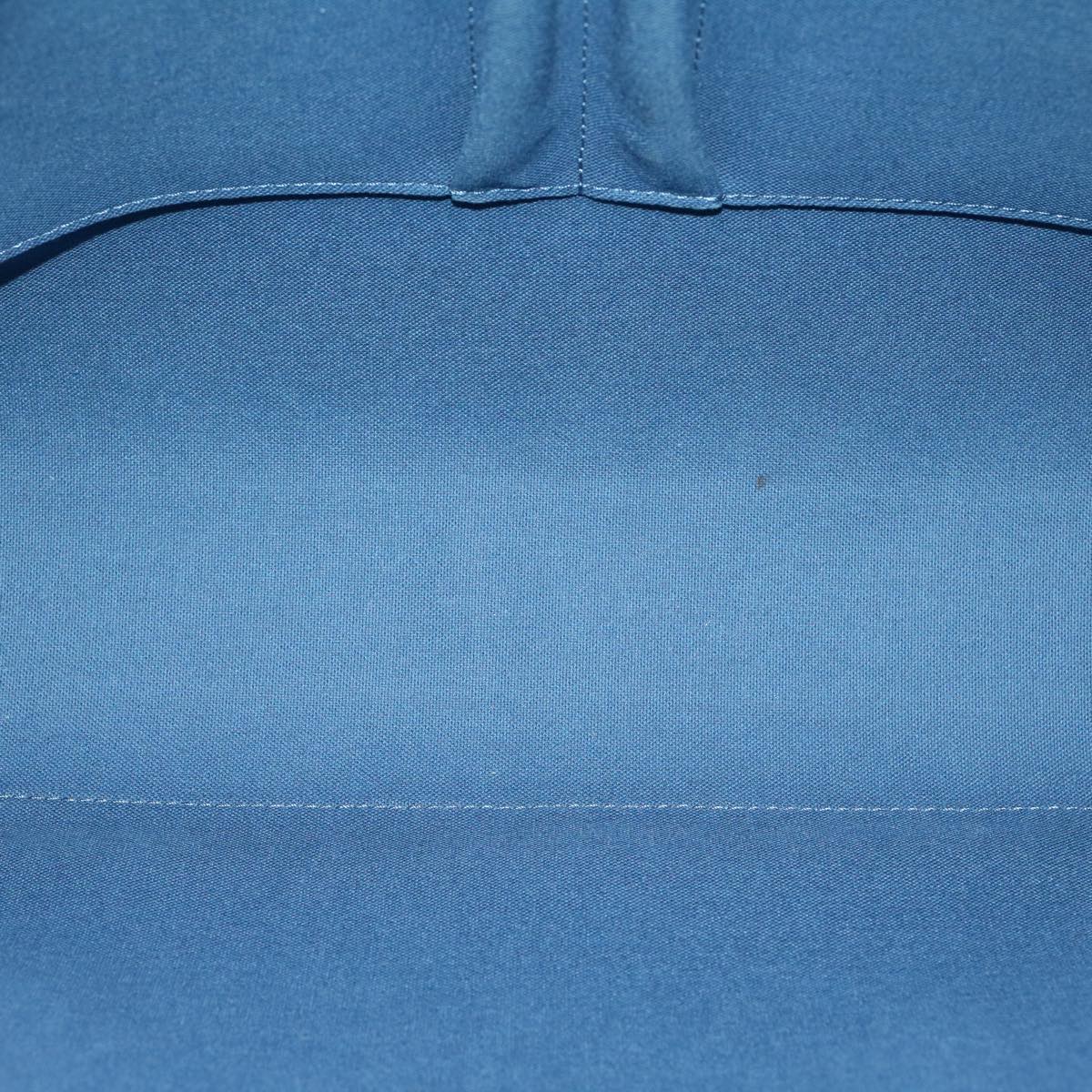 Louis Vuitton Porte Documents Jour Blue Leather Handbag