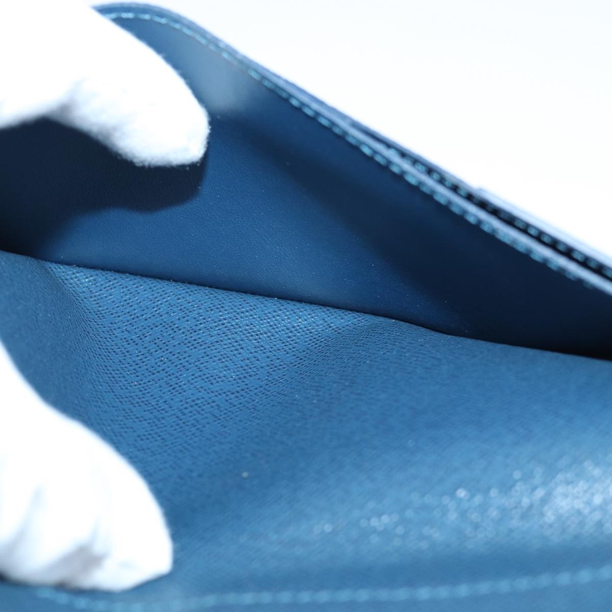 Louis Vuitton Brazza Navy Canvas Wallet