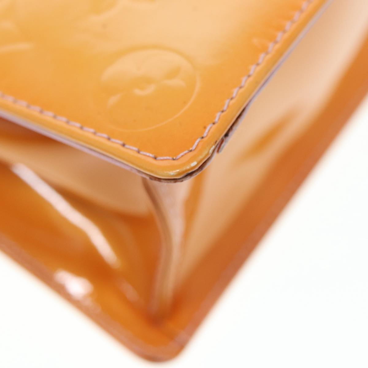 Louis Vuitton Spring Street Yellow Patent Leather Handbag