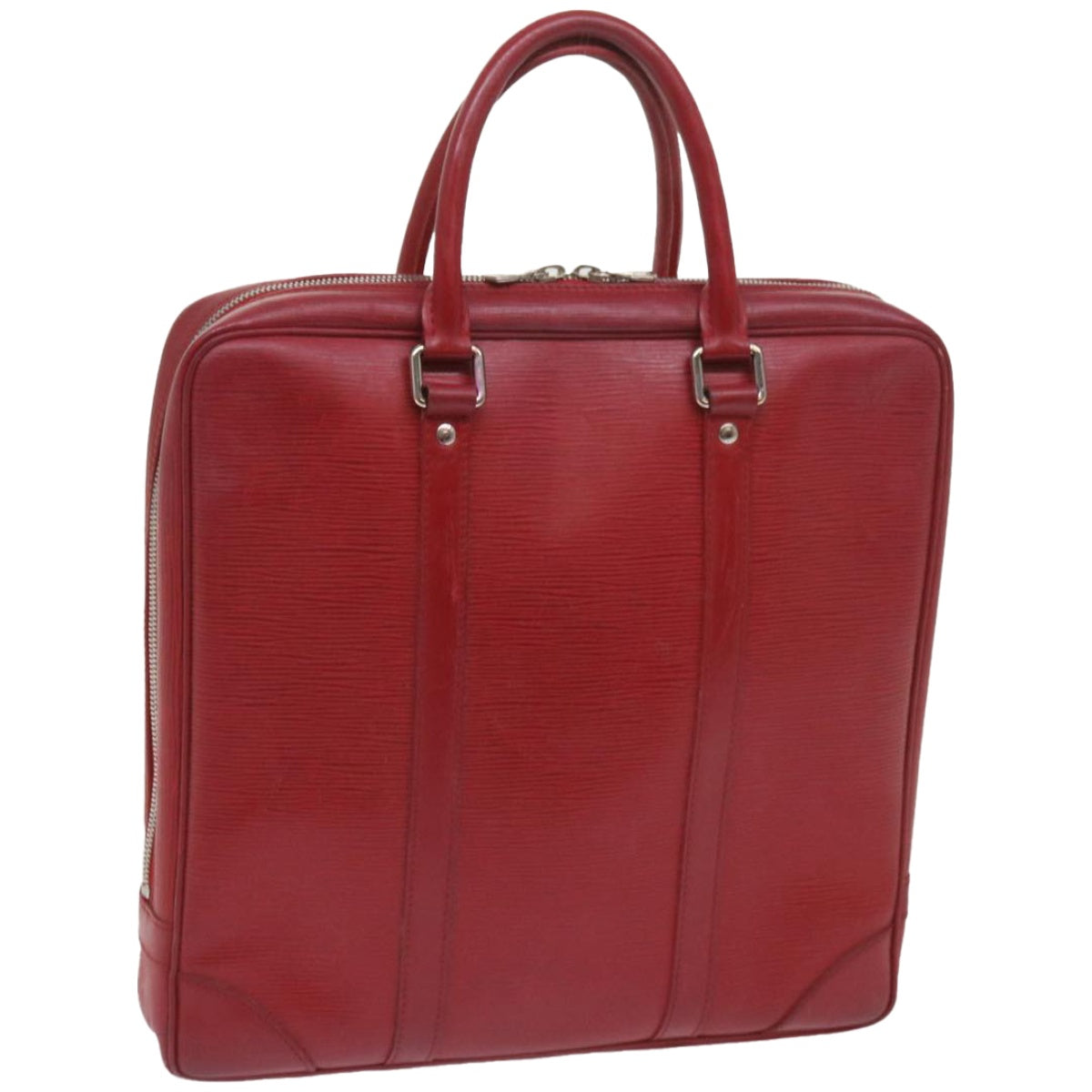 Louis Vuitton Vivienne Red Leather Briefcase Bag