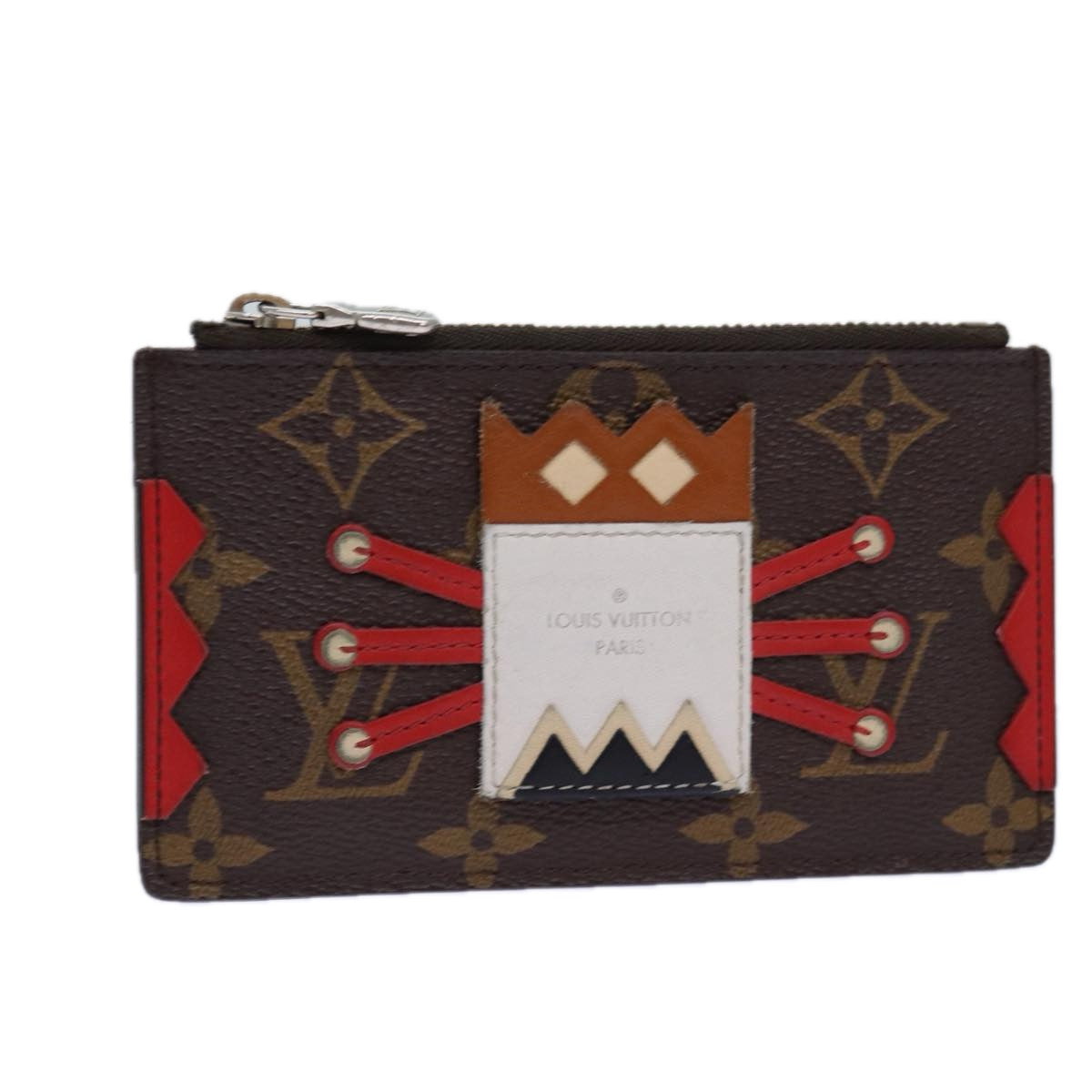Louis Vuitton Pochette Clés Brown Canvas Wallet