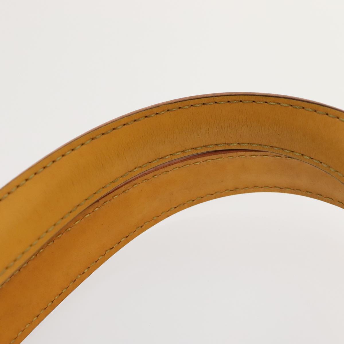 Louis Vuitton Lussac Yellow Leather Shoulder Bag