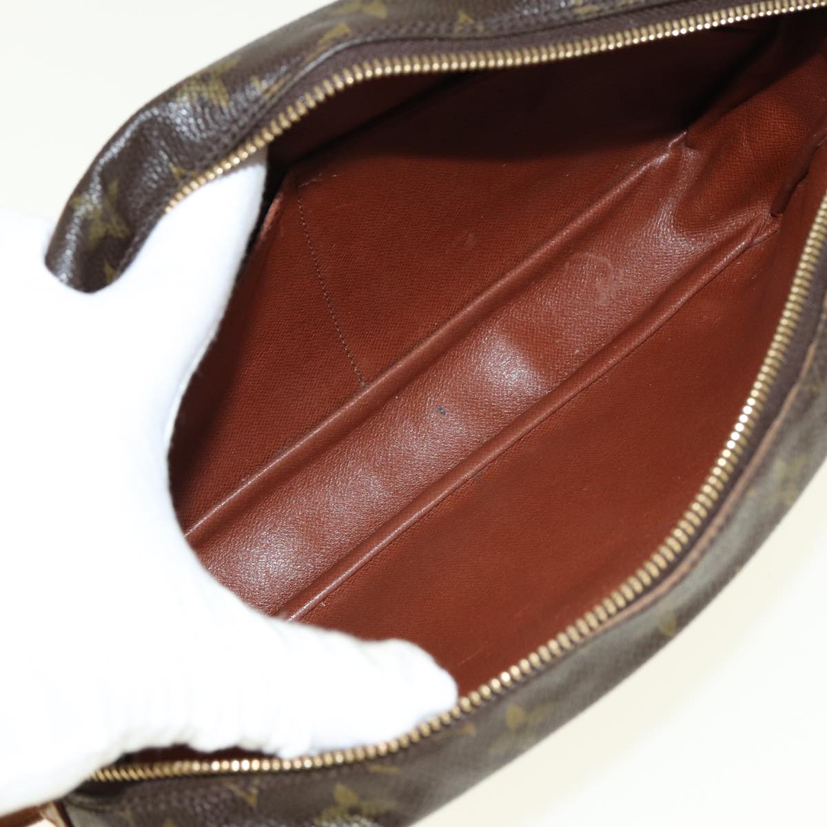 Louis Vuitton Compiegne 28 Brown Canvas Clutch Bag