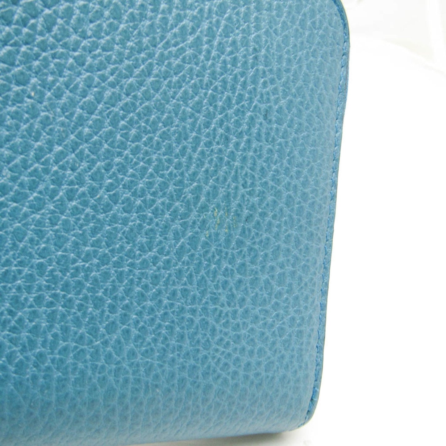 Gucci Interlocking G Turquoise Leather Wallet