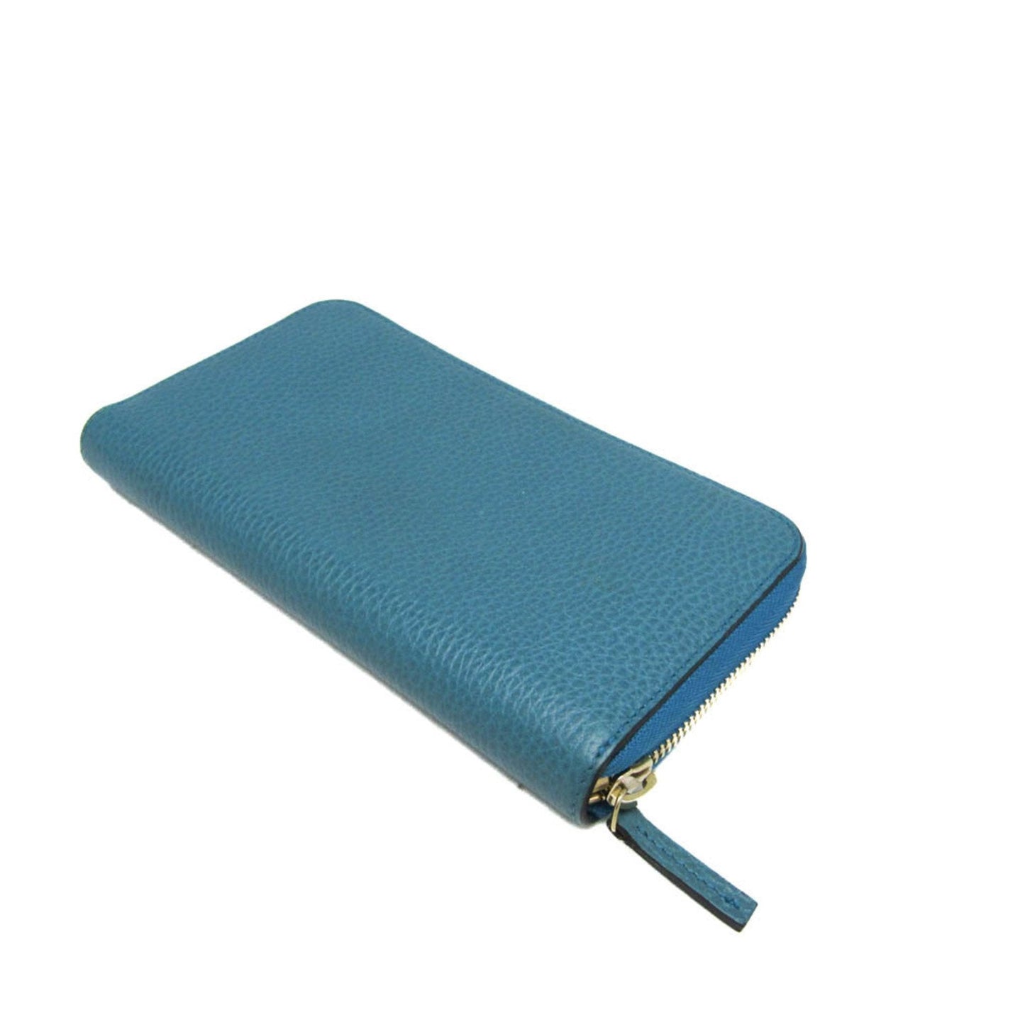 Gucci Interlocking G Turquoise Leather Wallet