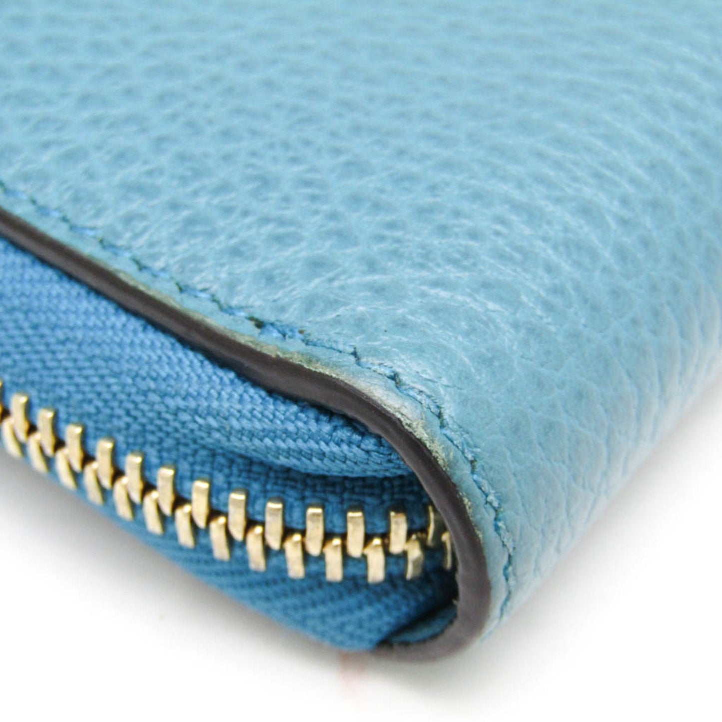 Gucci Interlocking G Turquoise Leather Wallet