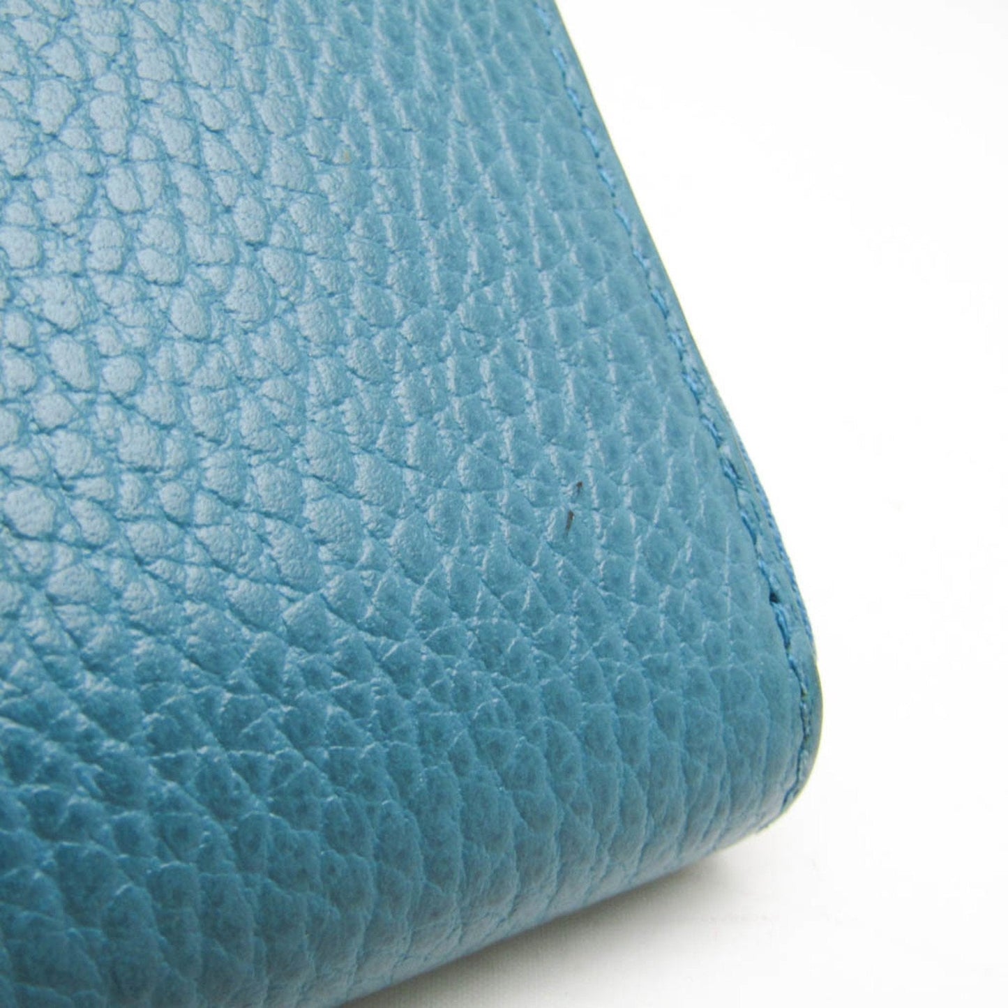 Gucci Interlocking G Turquoise Leather Wallet