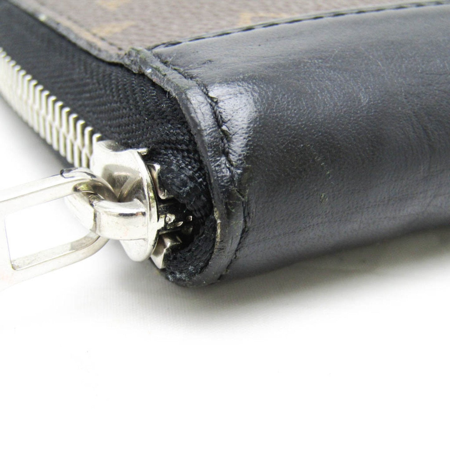 Louis Vuitton Zippy Wallet Vertical Brown Canvas Wallet