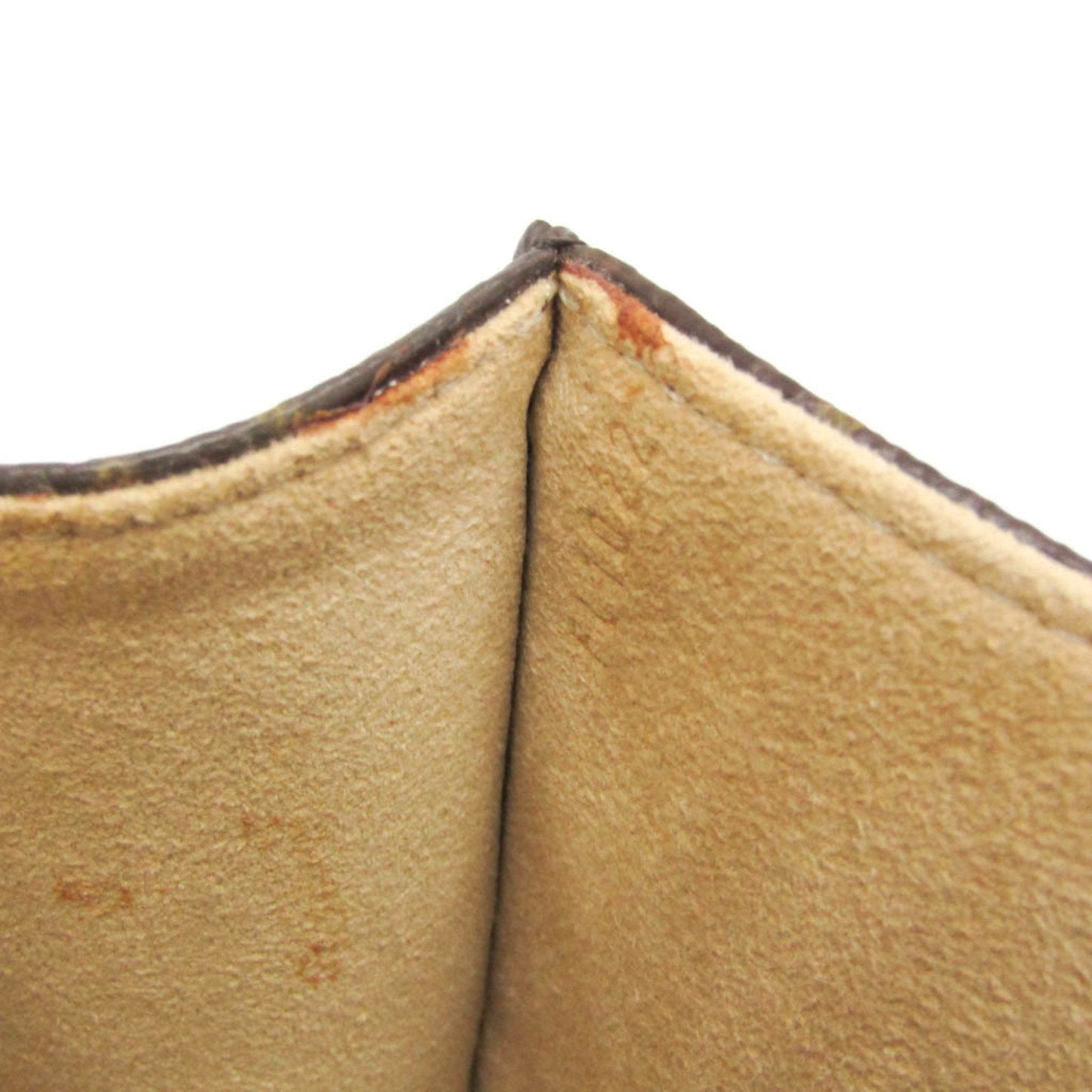 Louis Vuitton Pochette Florentine Brown Canvas Clutch Bag