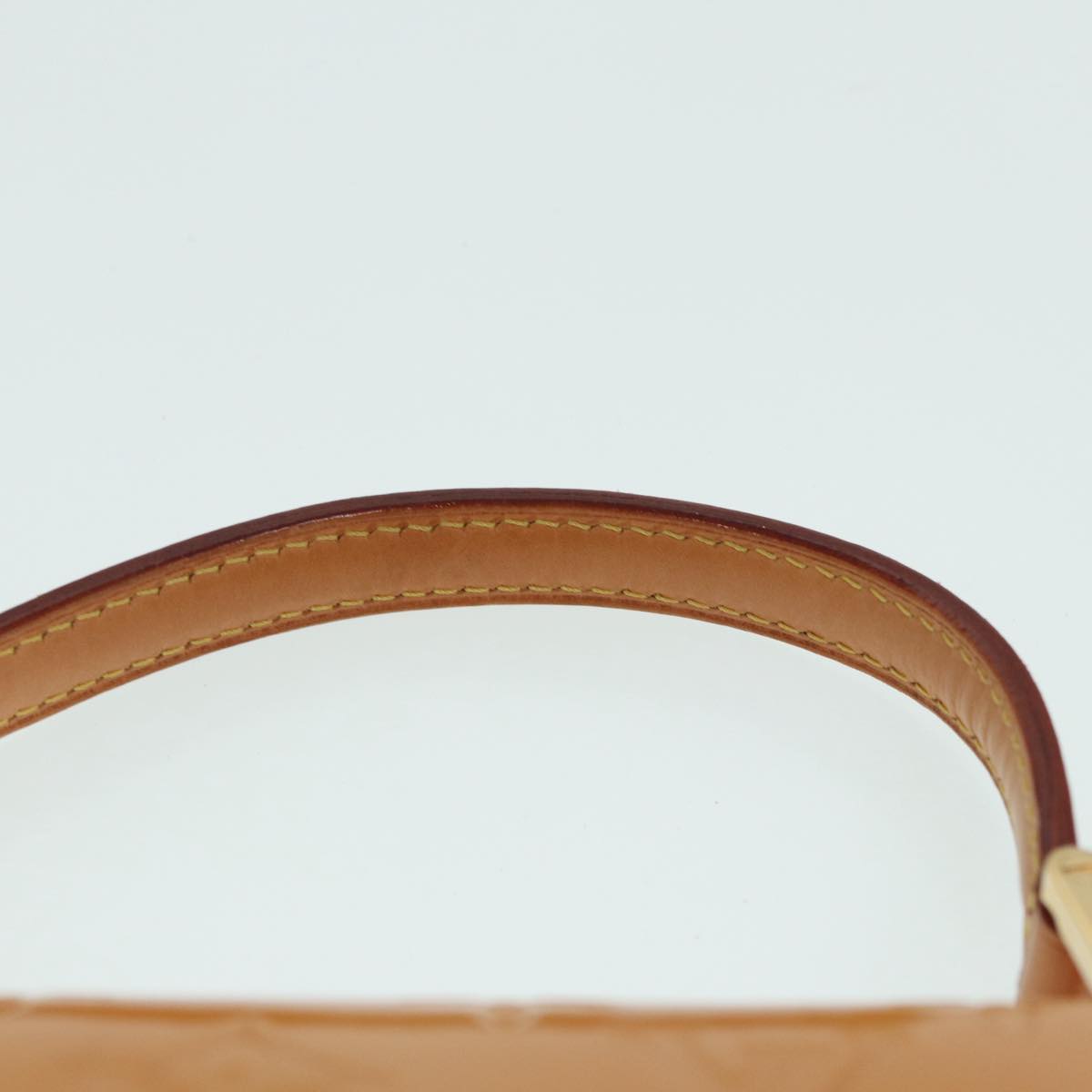 Louis Vuitton Spring Street Camel Patent Leather Handbag