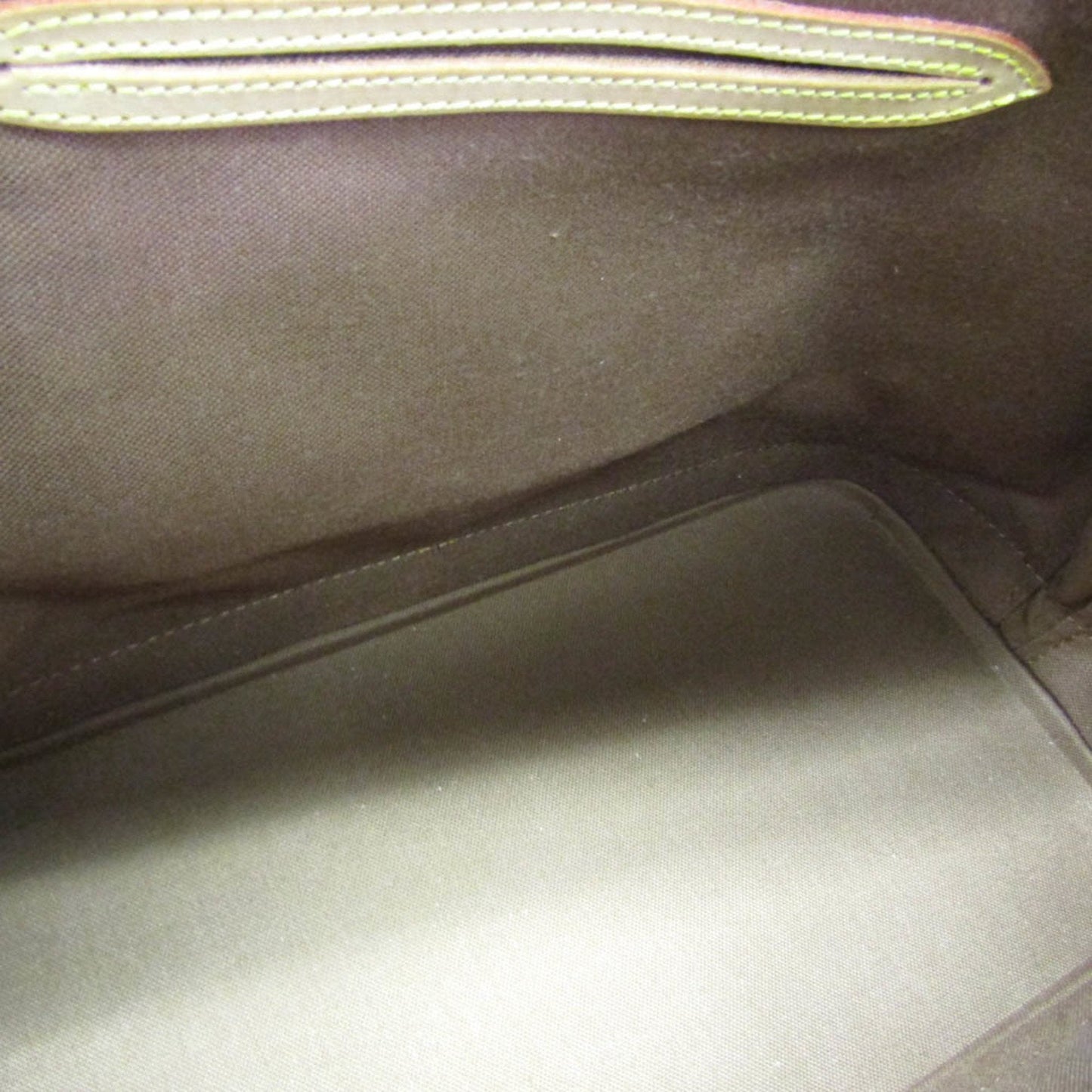 Louis Vuitton Alma Brown Canvas Handbag