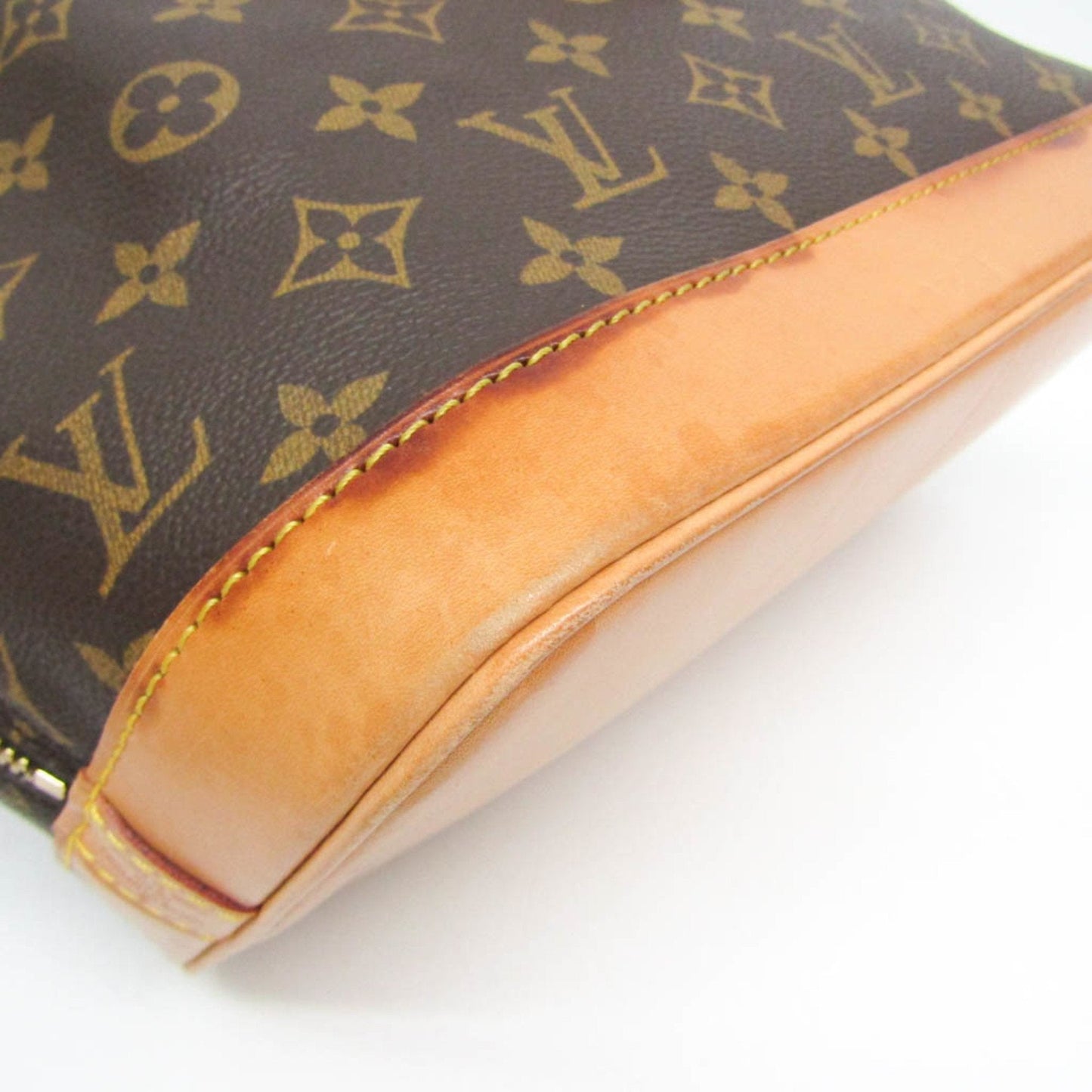 Louis Vuitton Alma Brown Canvas Handbag