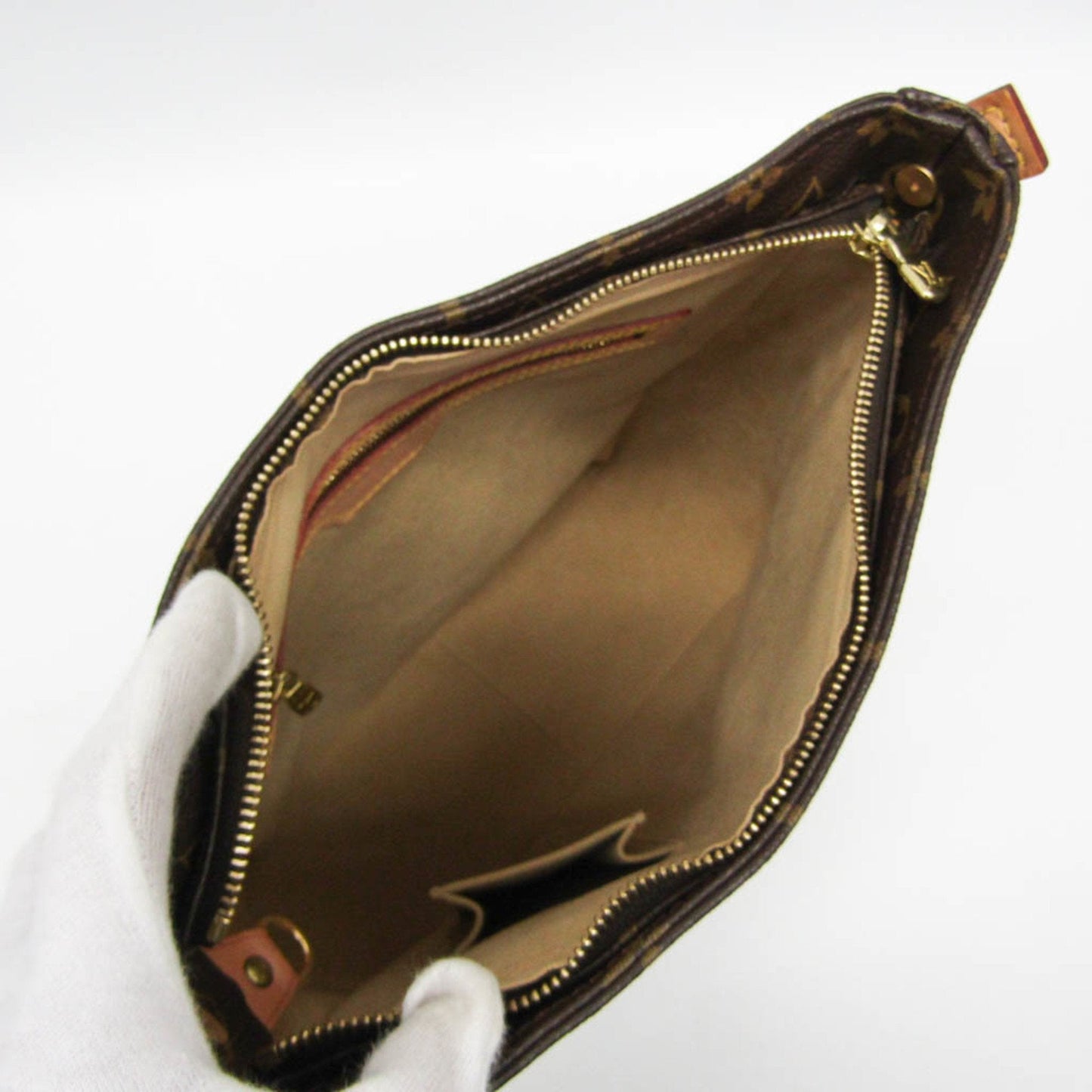 Louis Vuitton Looping Brown Canvas Shoulder Bag