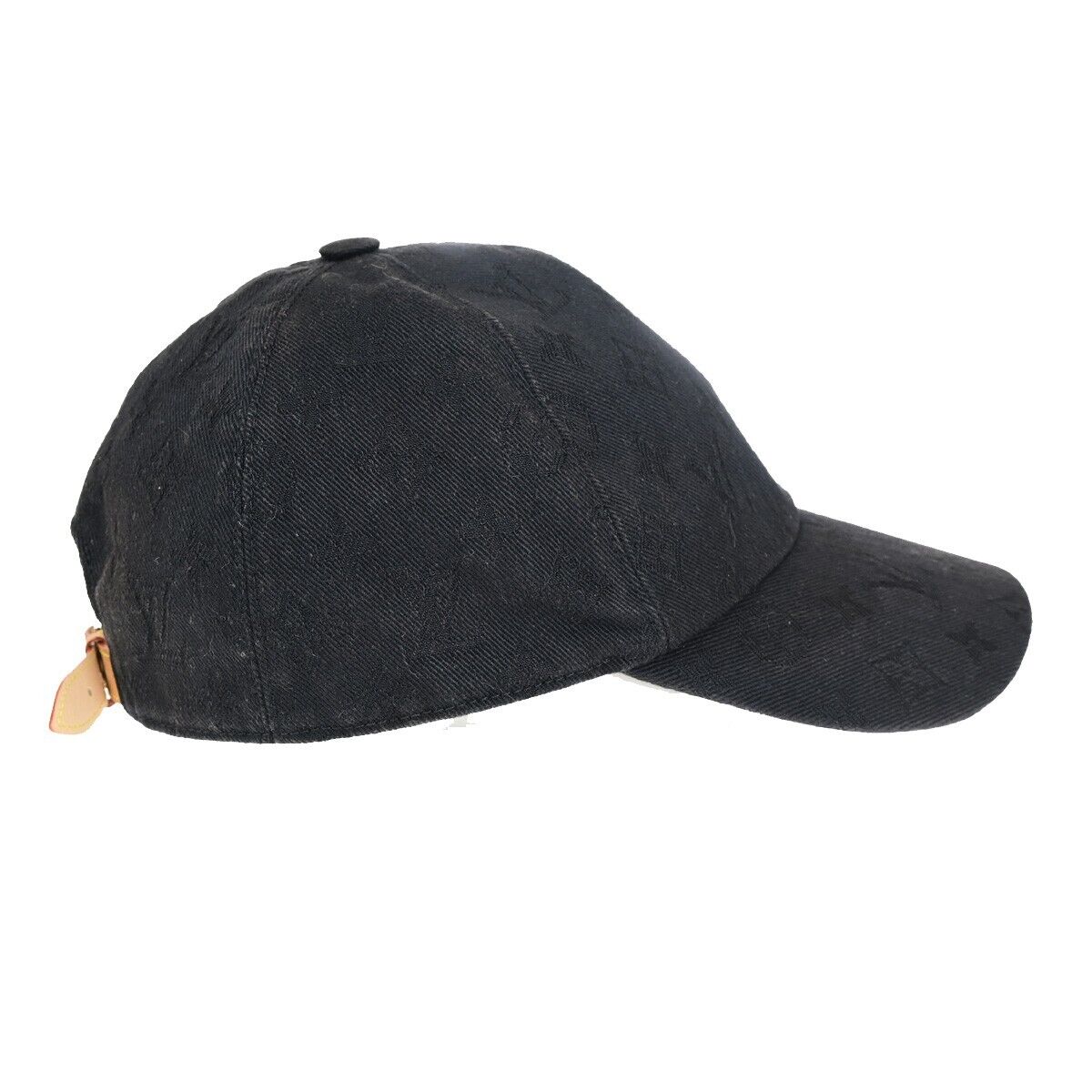 Louis Vuitton Bob Monogram Essential Black Cotton Hat