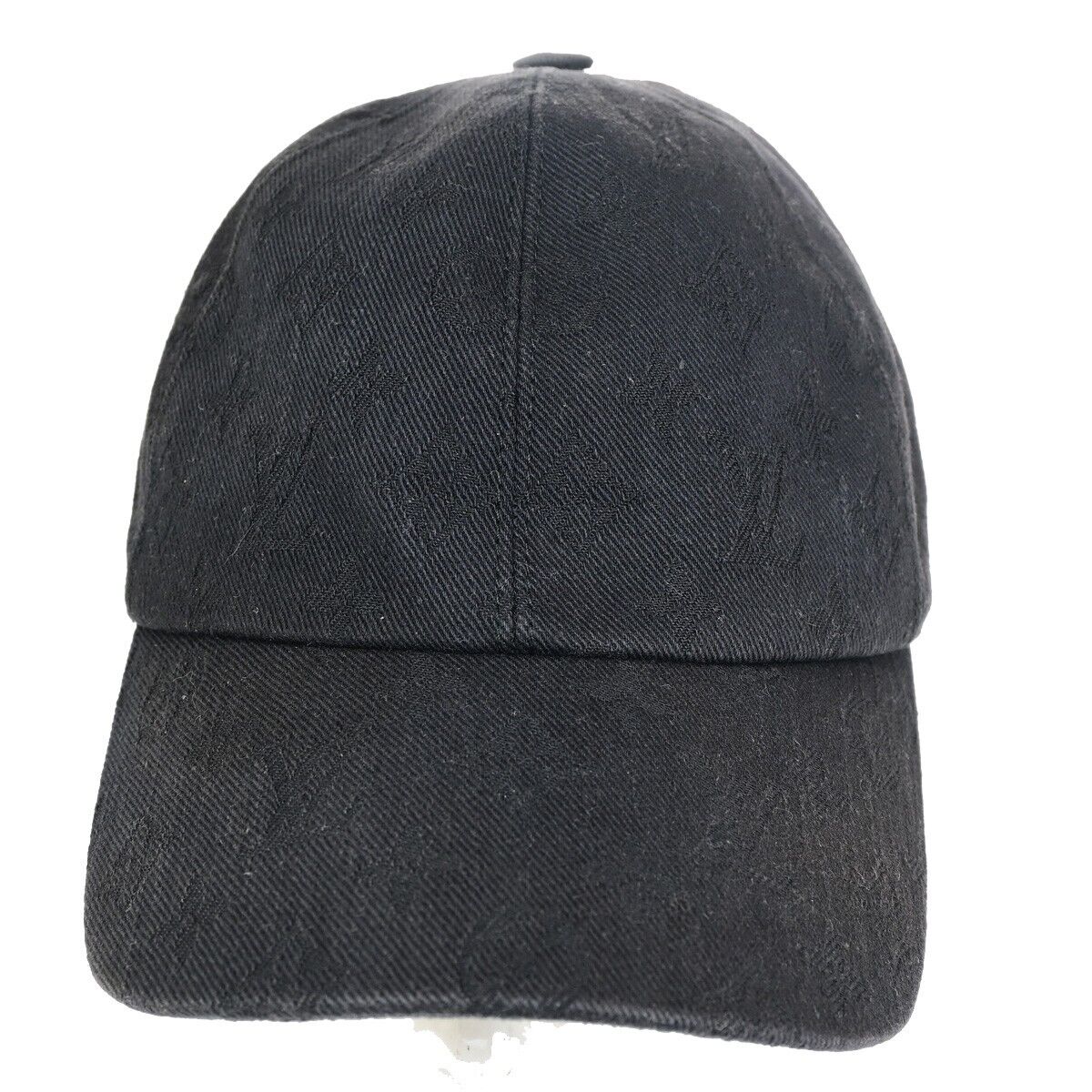 Louis Vuitton Bob Monogram Essential Black Cotton Hat