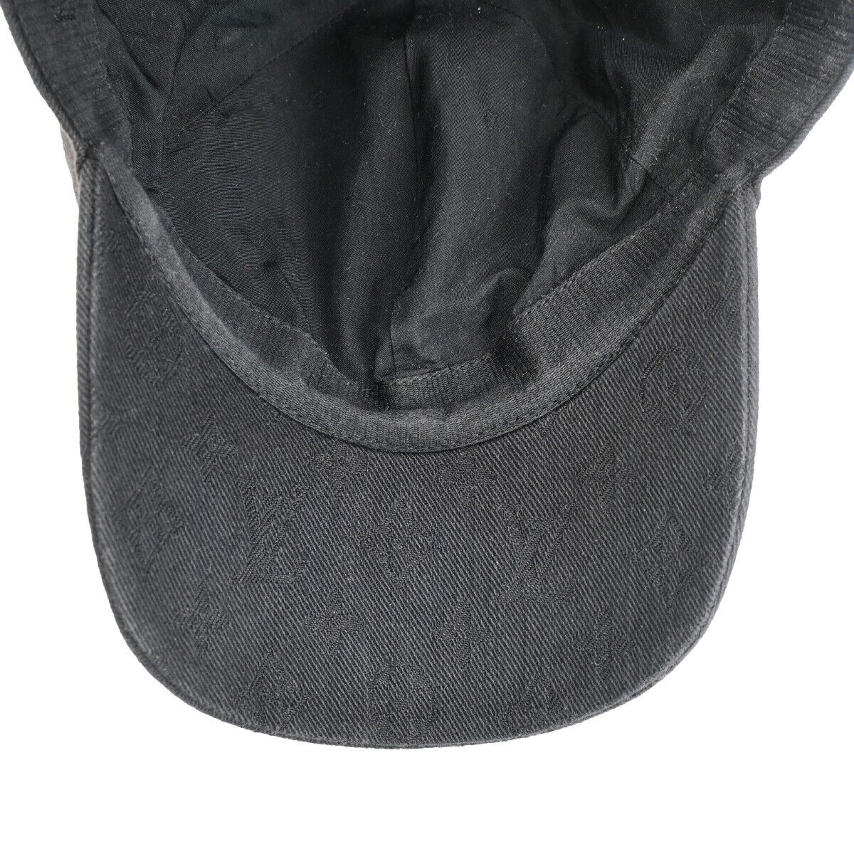 Louis Vuitton Bob Monogram Essential Black Cotton Hat