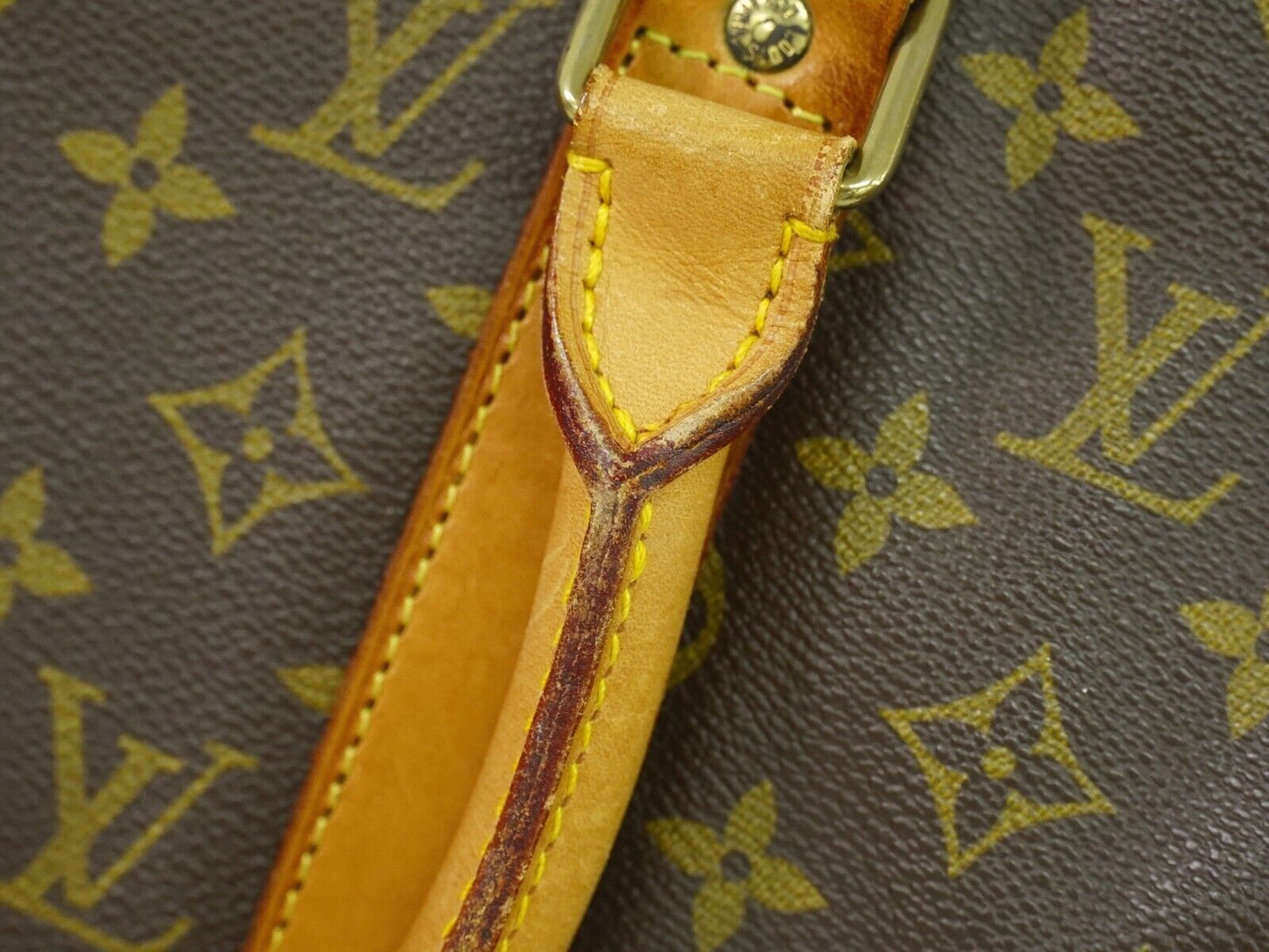 Louis Vuitton Sirius Brown Canvas Travel Bag