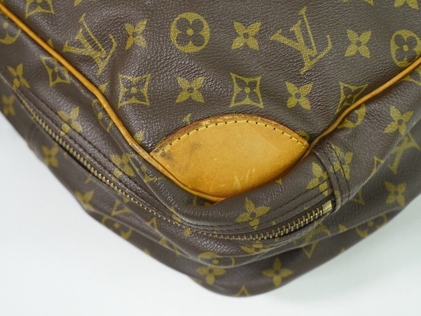 Louis Vuitton Sirius Brown Canvas Travel Bag