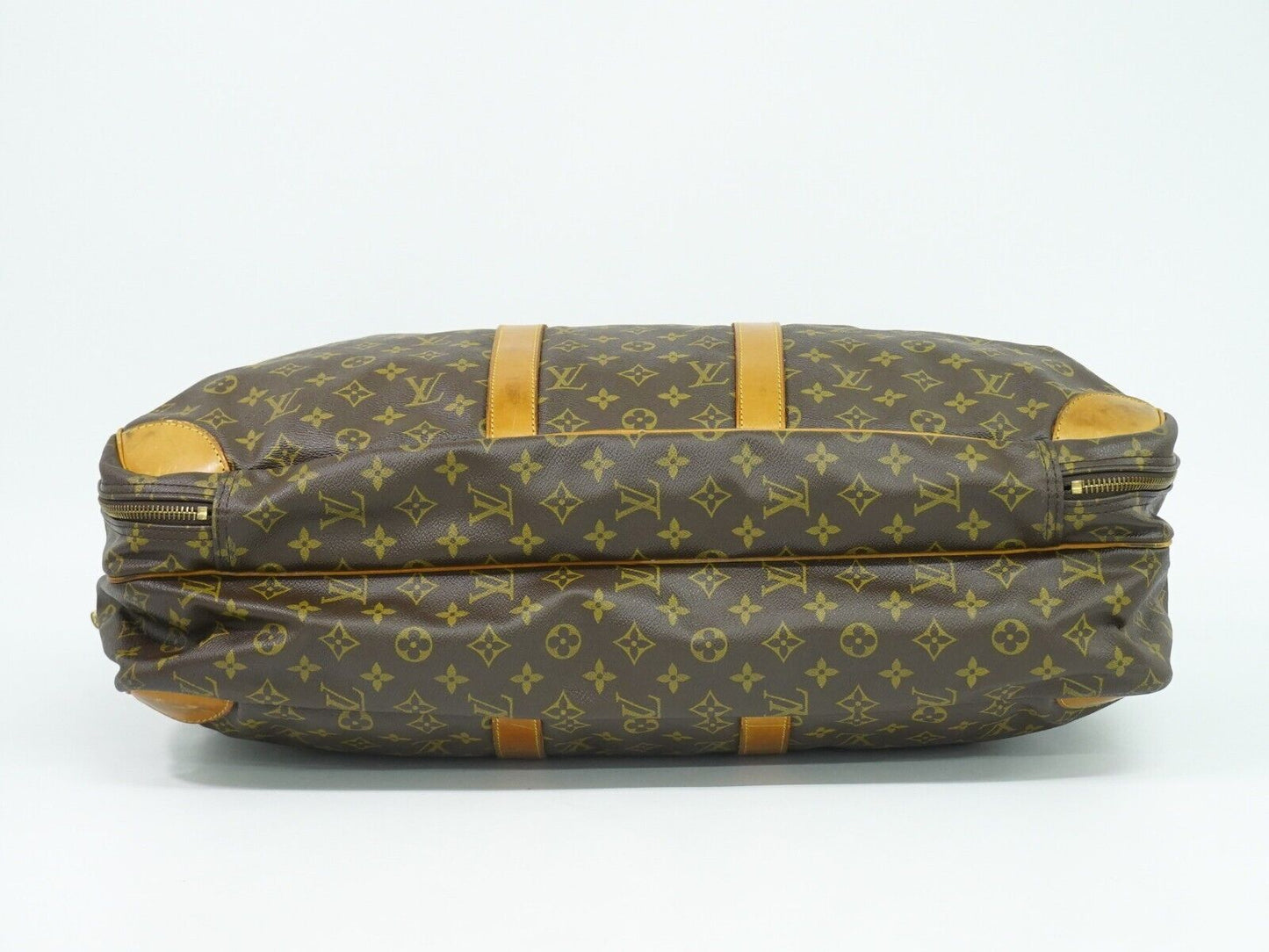 Louis Vuitton Sirius Brown Canvas Travel Bag