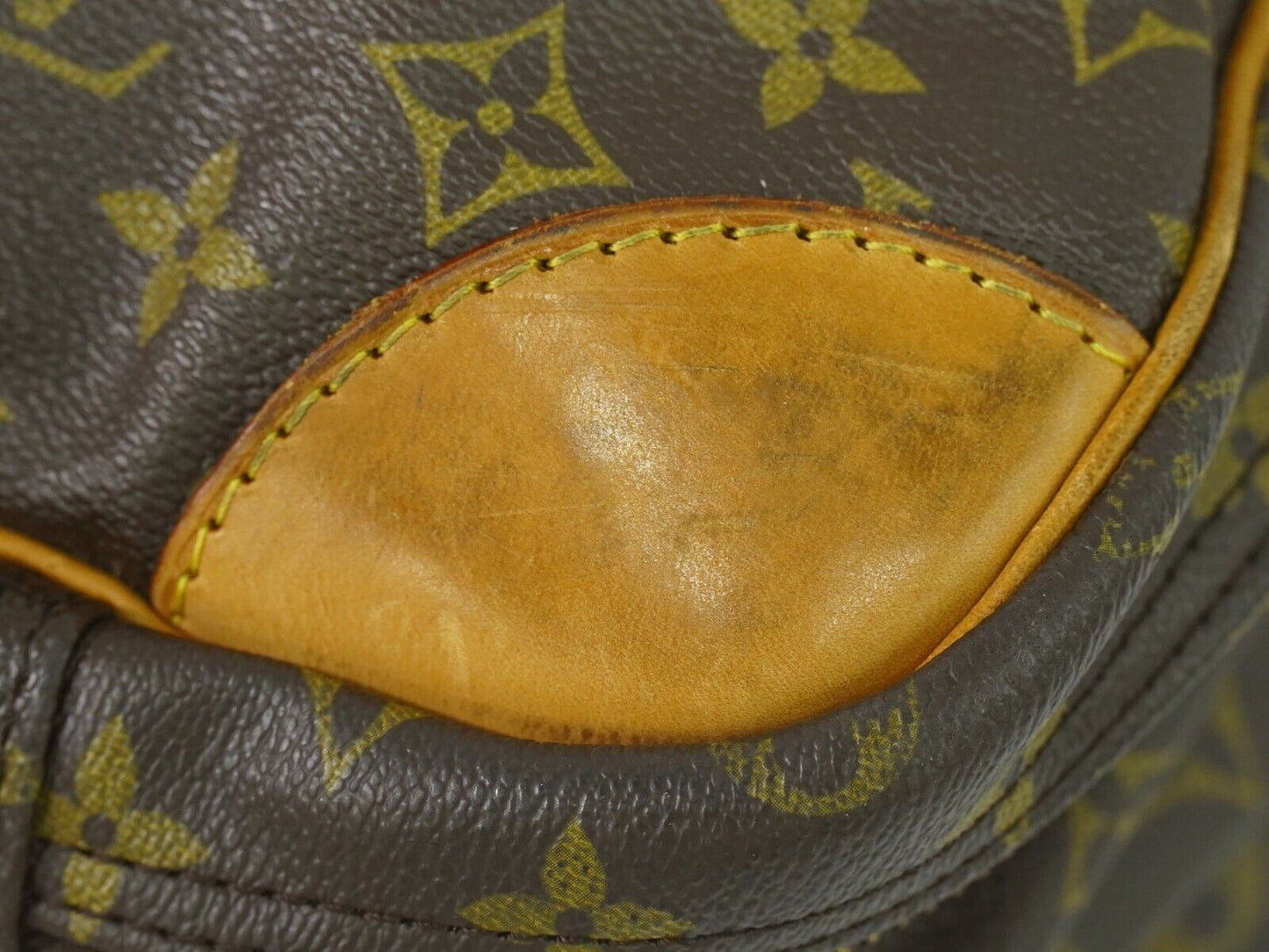 Louis Vuitton Sirius Brown Canvas Travel Bag