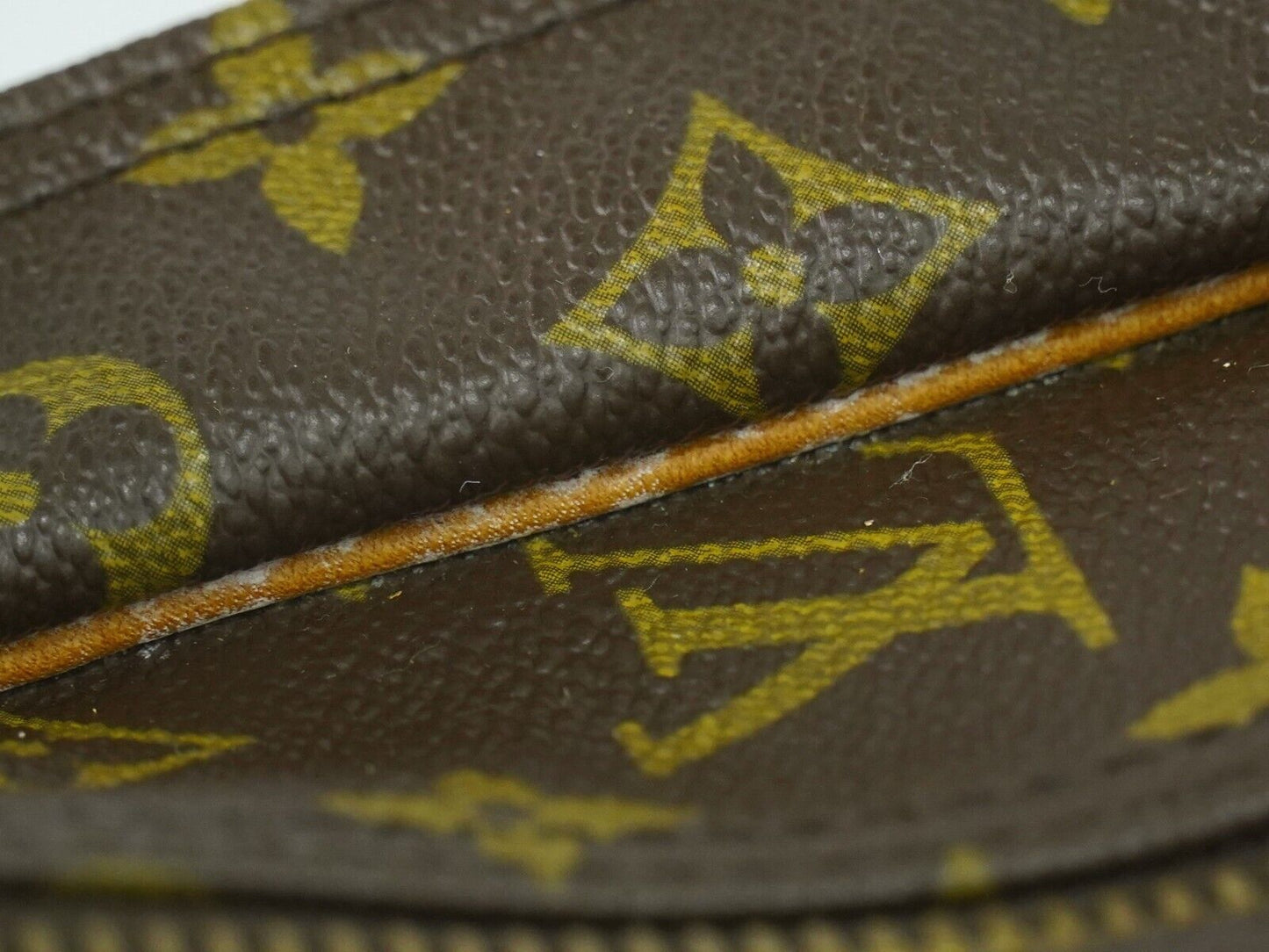 Louis Vuitton Sirius Brown Canvas Travel Bag