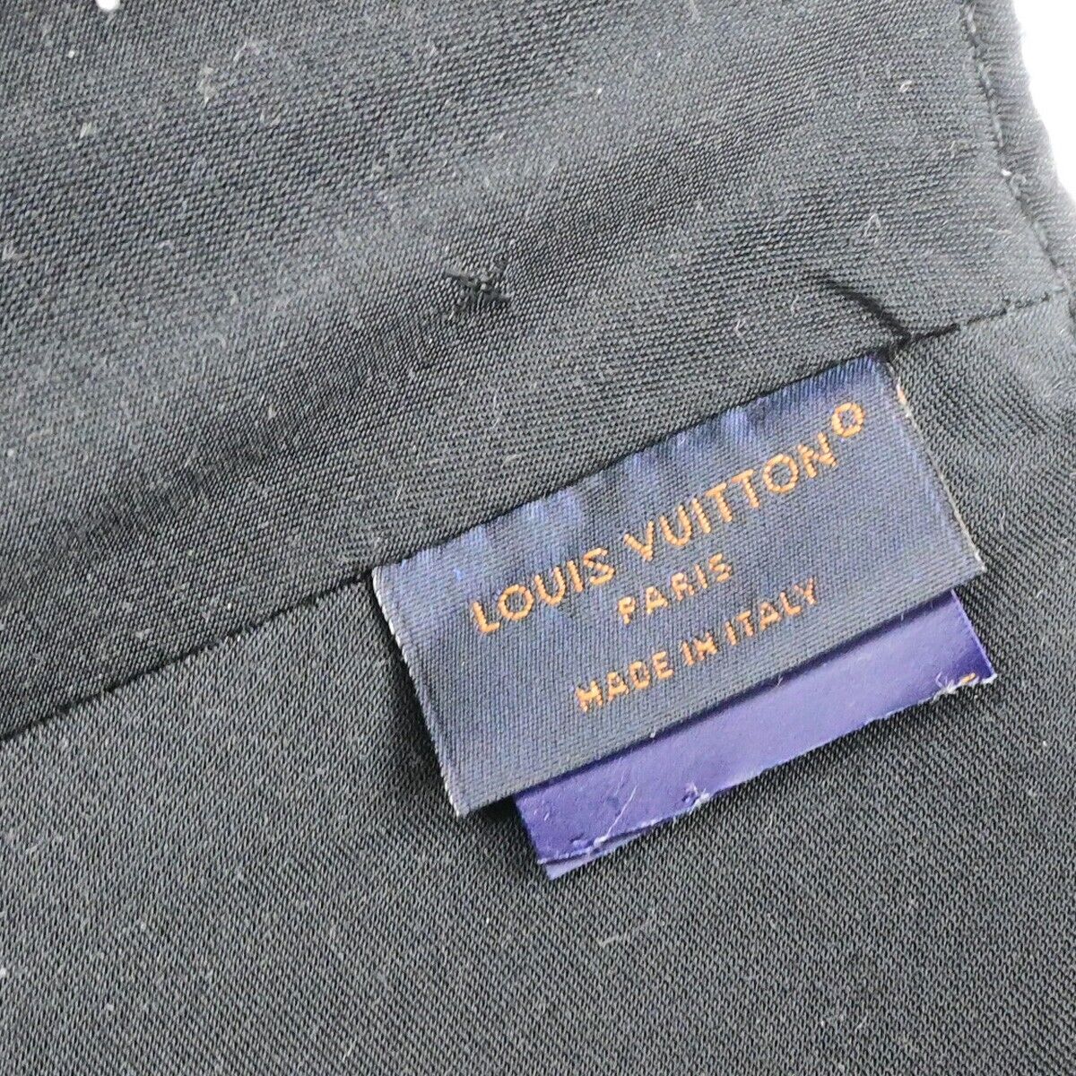 Louis Vuitton Black Leather Hat