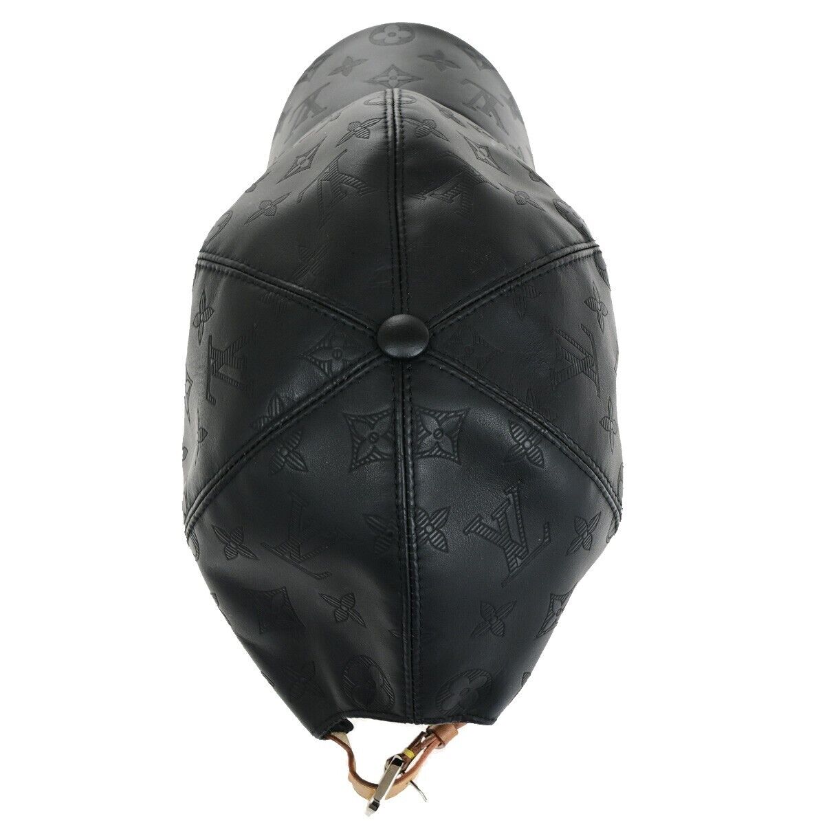 Louis Vuitton Black Leather Hat