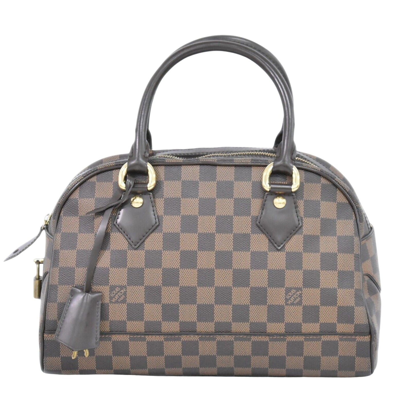 Louis Vuitton Duomo Brown Canvas Handbag ()