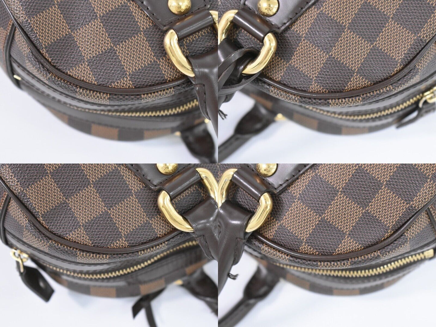 Louis Vuitton Duomo Brown Canvas Handbag