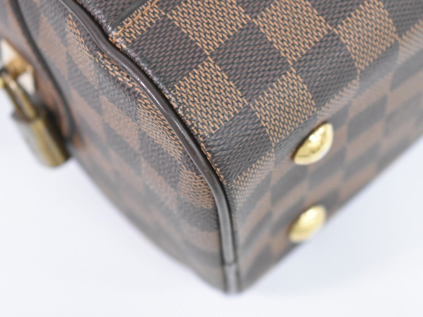 Louis Vuitton Duomo Brown Canvas Handbag