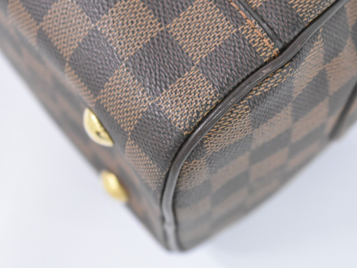 Louis Vuitton Duomo Brown Canvas Handbag