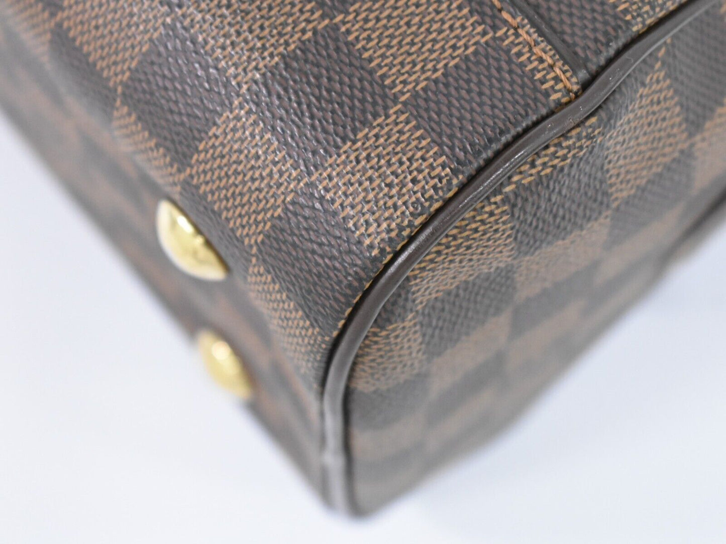 Louis Vuitton Duomo Brown Canvas Handbag