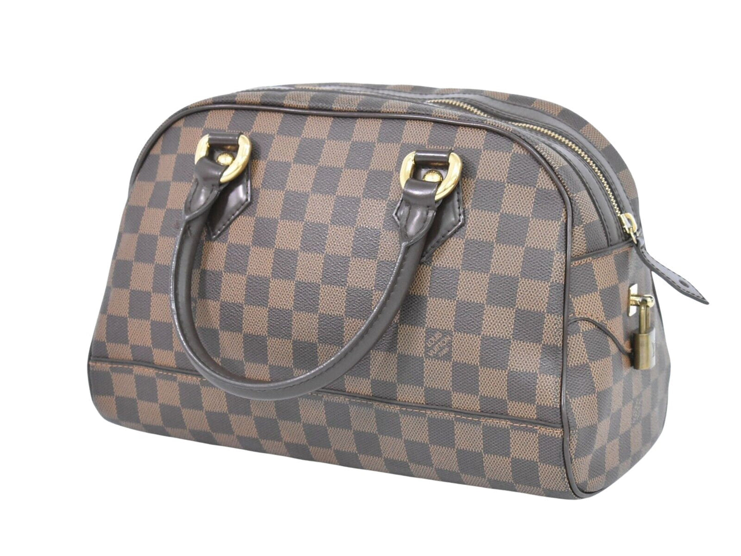 Louis Vuitton Duomo Brown Canvas Handbag